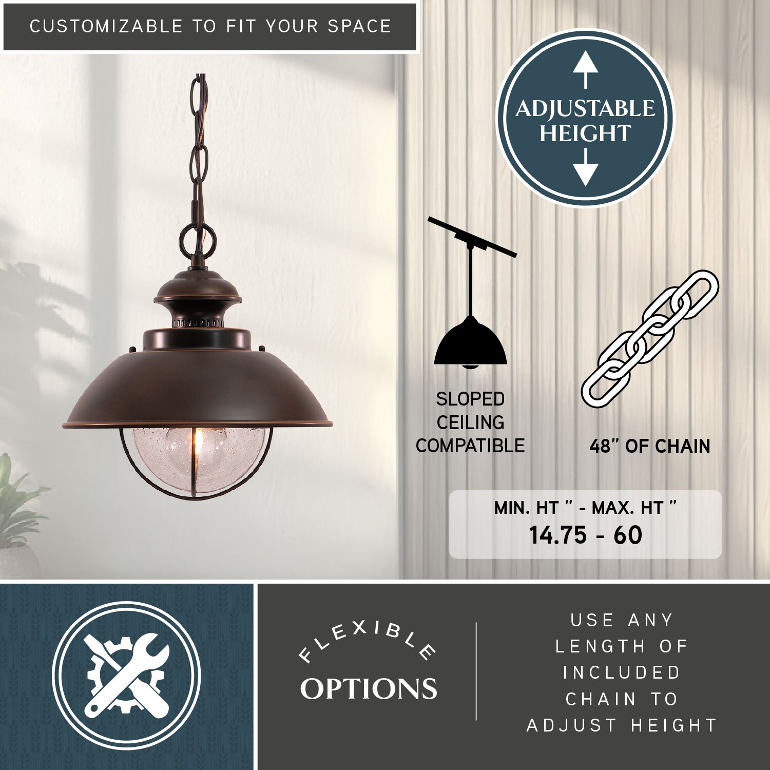 Cascadia OD21506BBZ Pendant-Lights - View #4