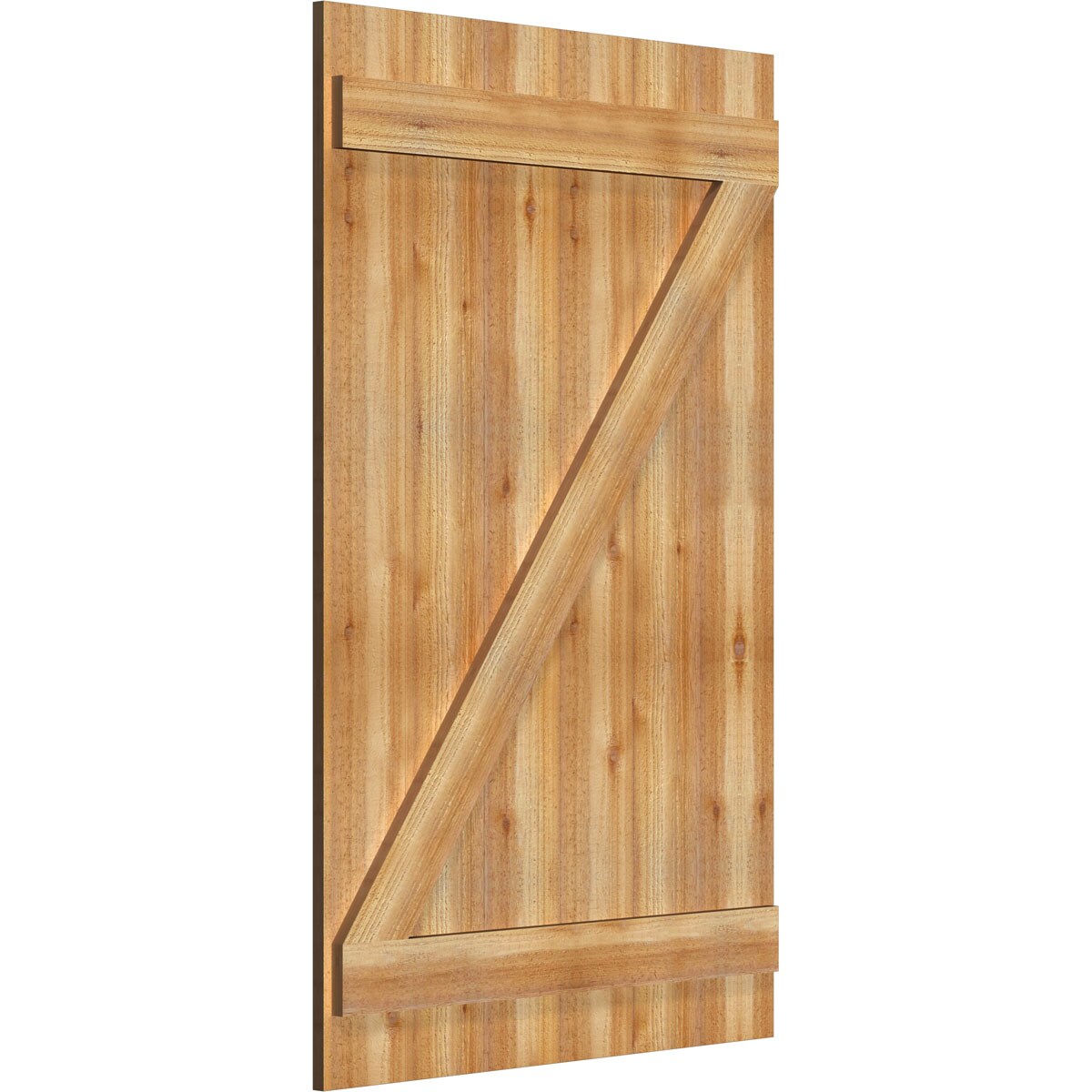 Ekena Millwork RBJ06Z32X051RWR Exterior-Shutters - View #2