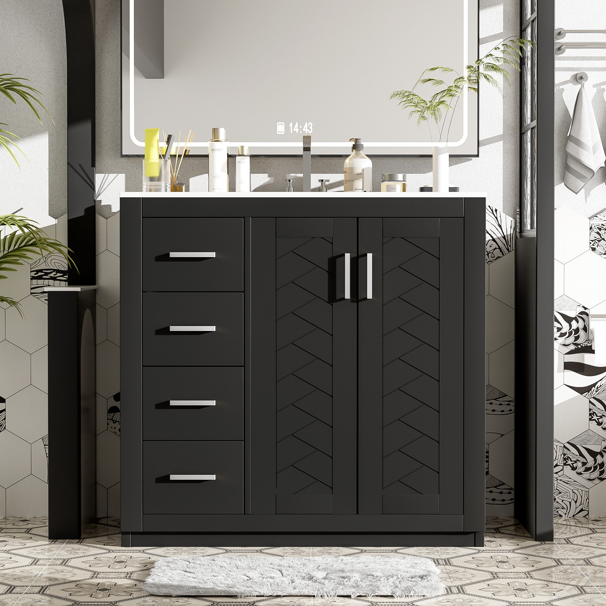 AAZJ 710-N710P291684B Bath-Vanity-Combo - View #6