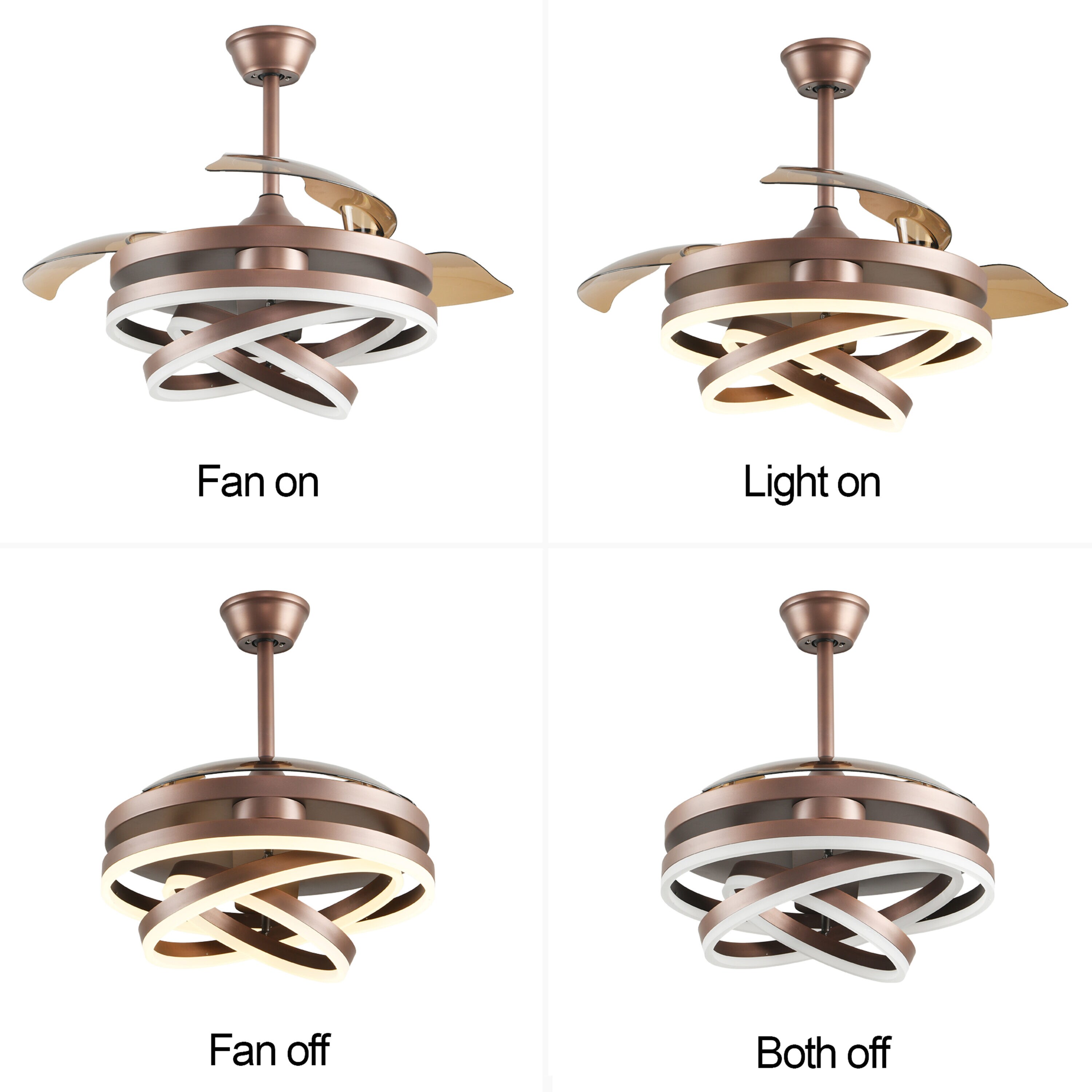 Oaks Decor DC4264-Z Ceiling-Fans - View #3