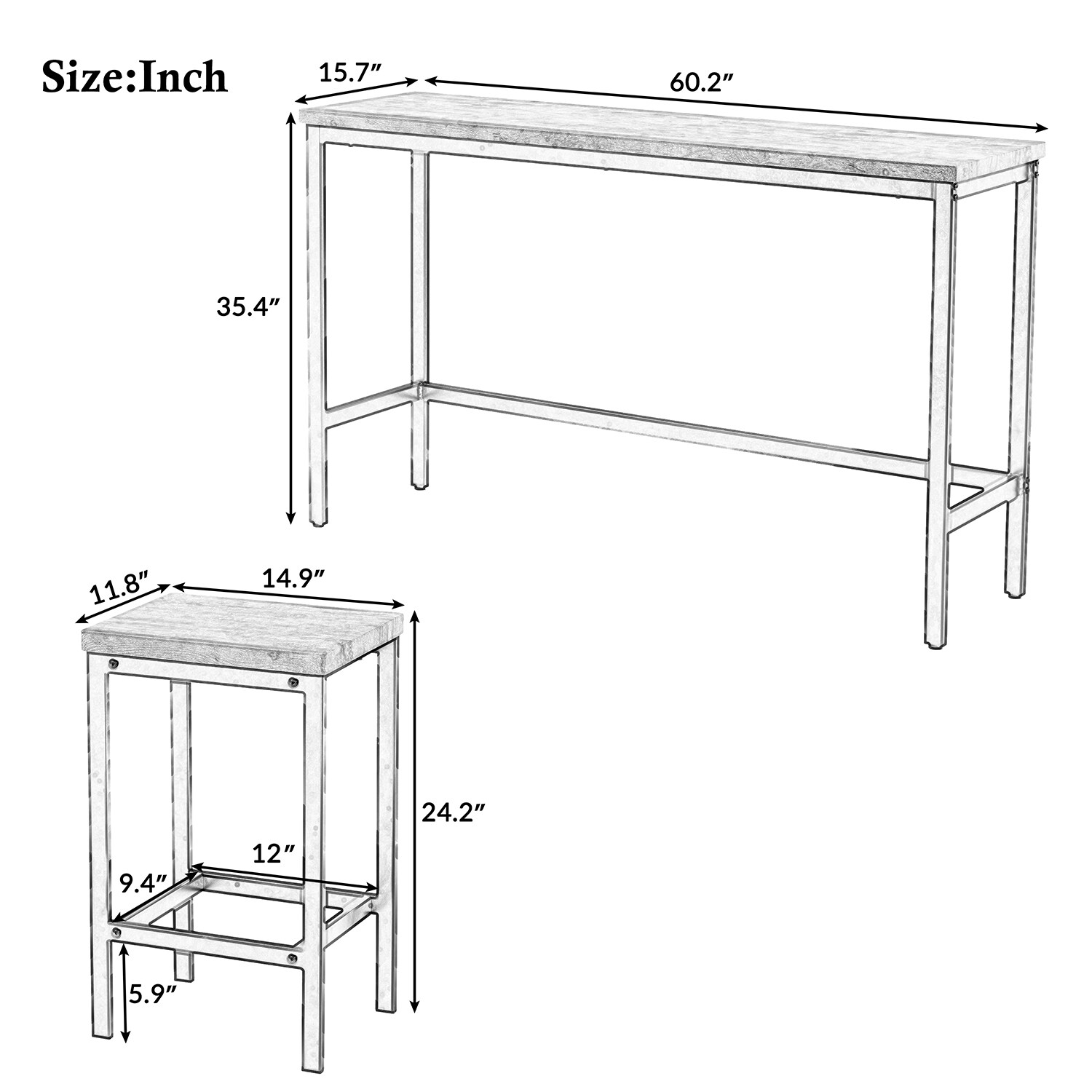 SINOFURN SYA010101BN Dining-Sets - View #5