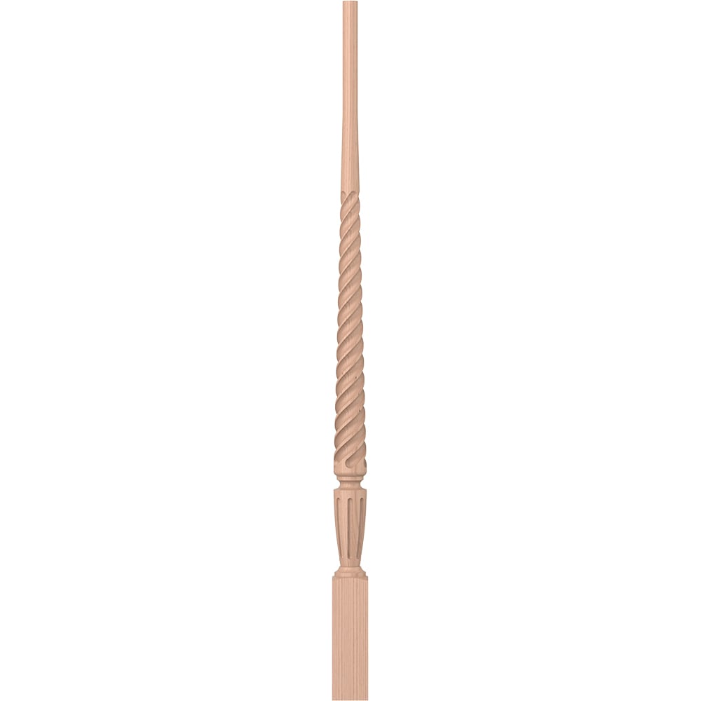 L.J. Smith Stair Systems LJT-2015-HM 34 34-in x 1.75-in Unfinished Hard Maple Pin Top Stair Baluster