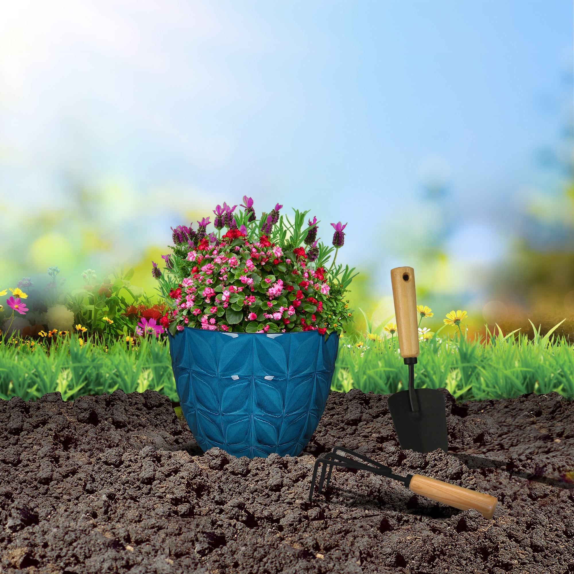 allen + roth PLG6412PBG Planter-Window-Box - View #6