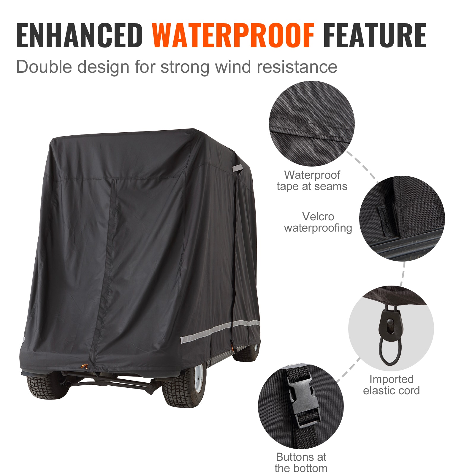 VEVOR QFBSGEFCZGMD5CKQGV0 Universal-Car-Covers - View #8