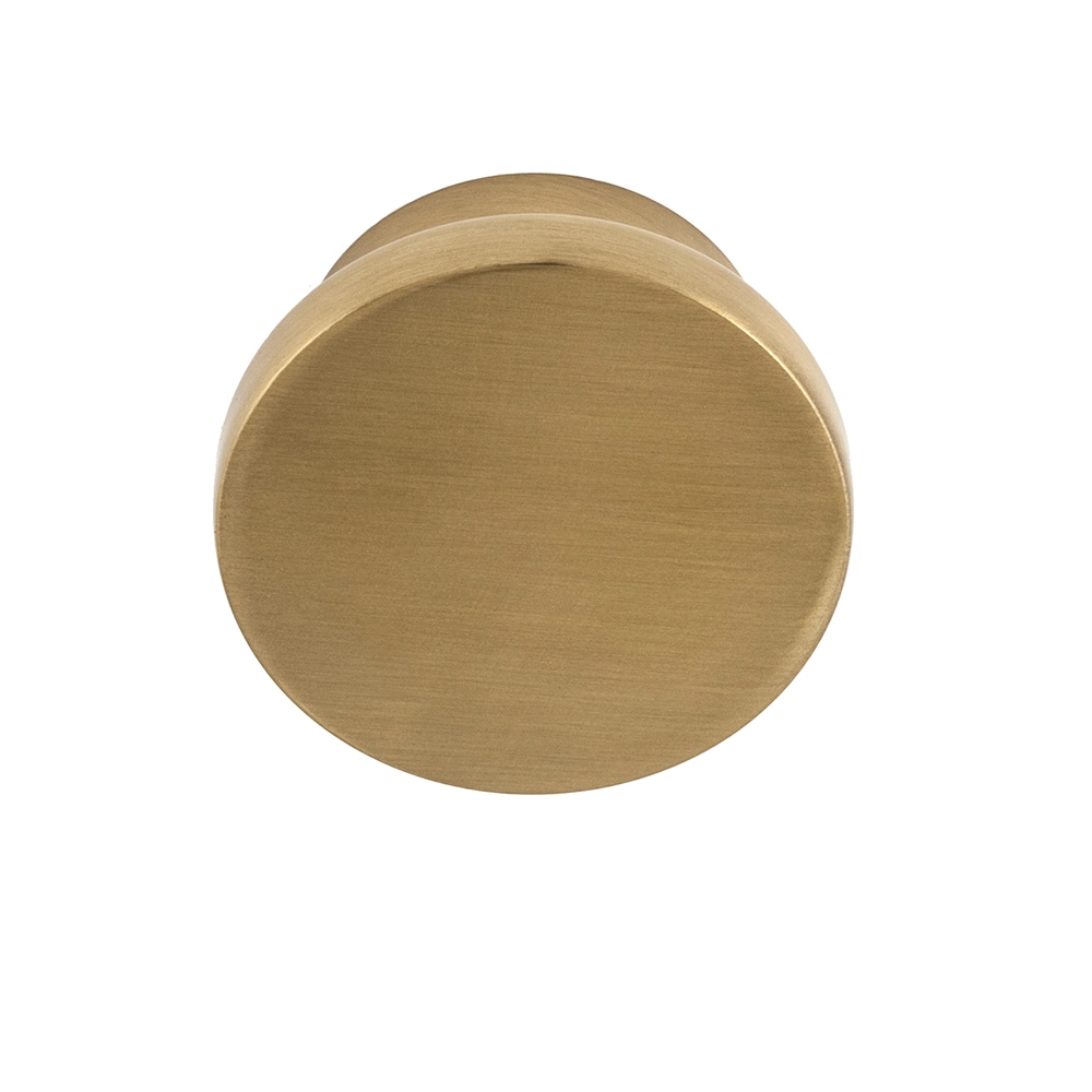 Sumner Street Home Hardware High Desert 1 in. Satin Brass Round