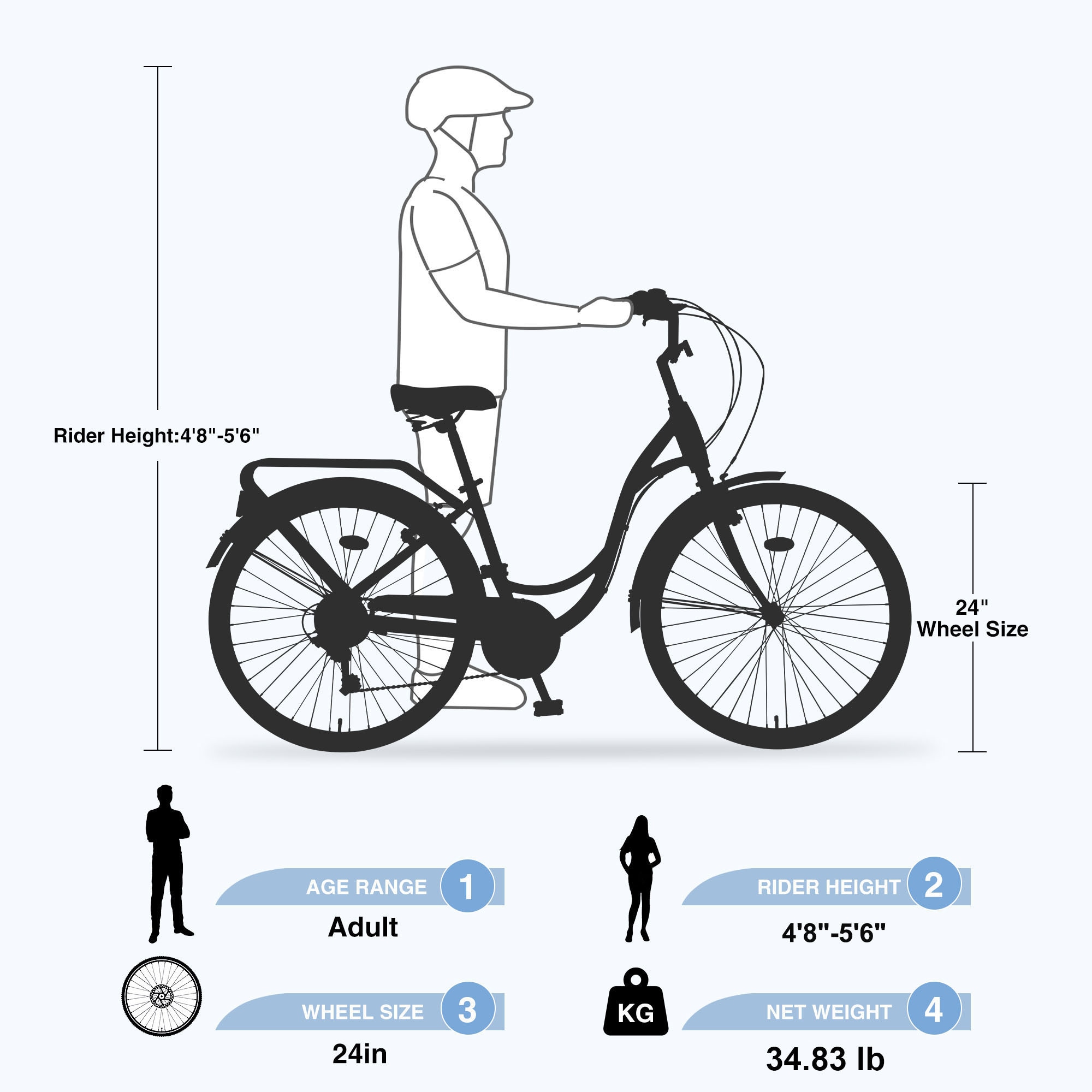 Bybafun YA1300142 bikes - View #4