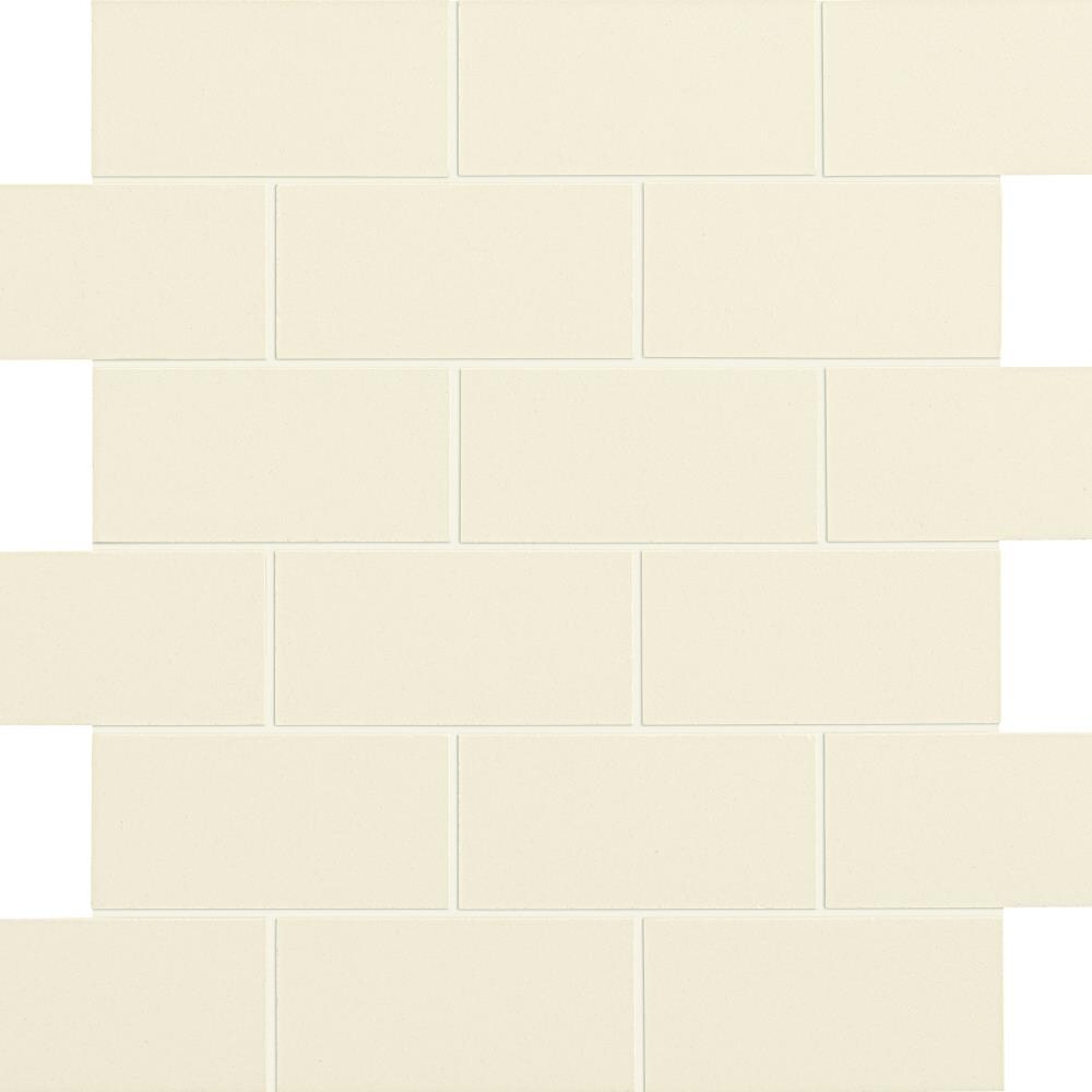 Crossville Biography 5 Pack Cream Unpolished 2 In X 4 In Unpolished Porcelain Brick Floor And Wall Tile In The Tile Department At Lowescom