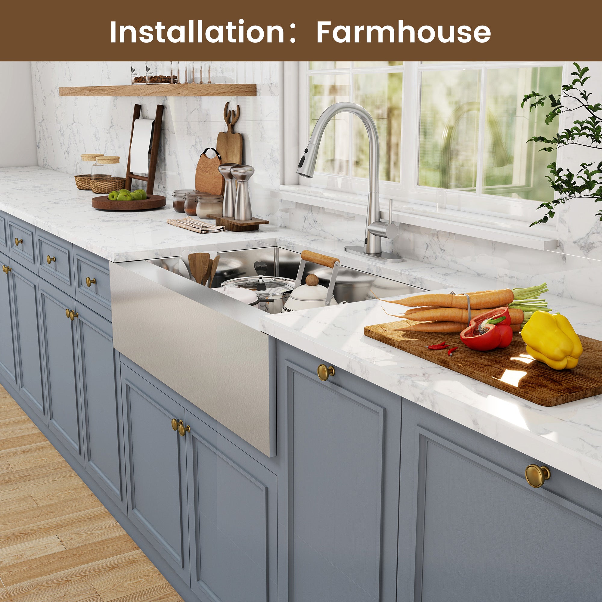 Boyel Living BLKE05038F3622S Kitchen-Sinks - View #9