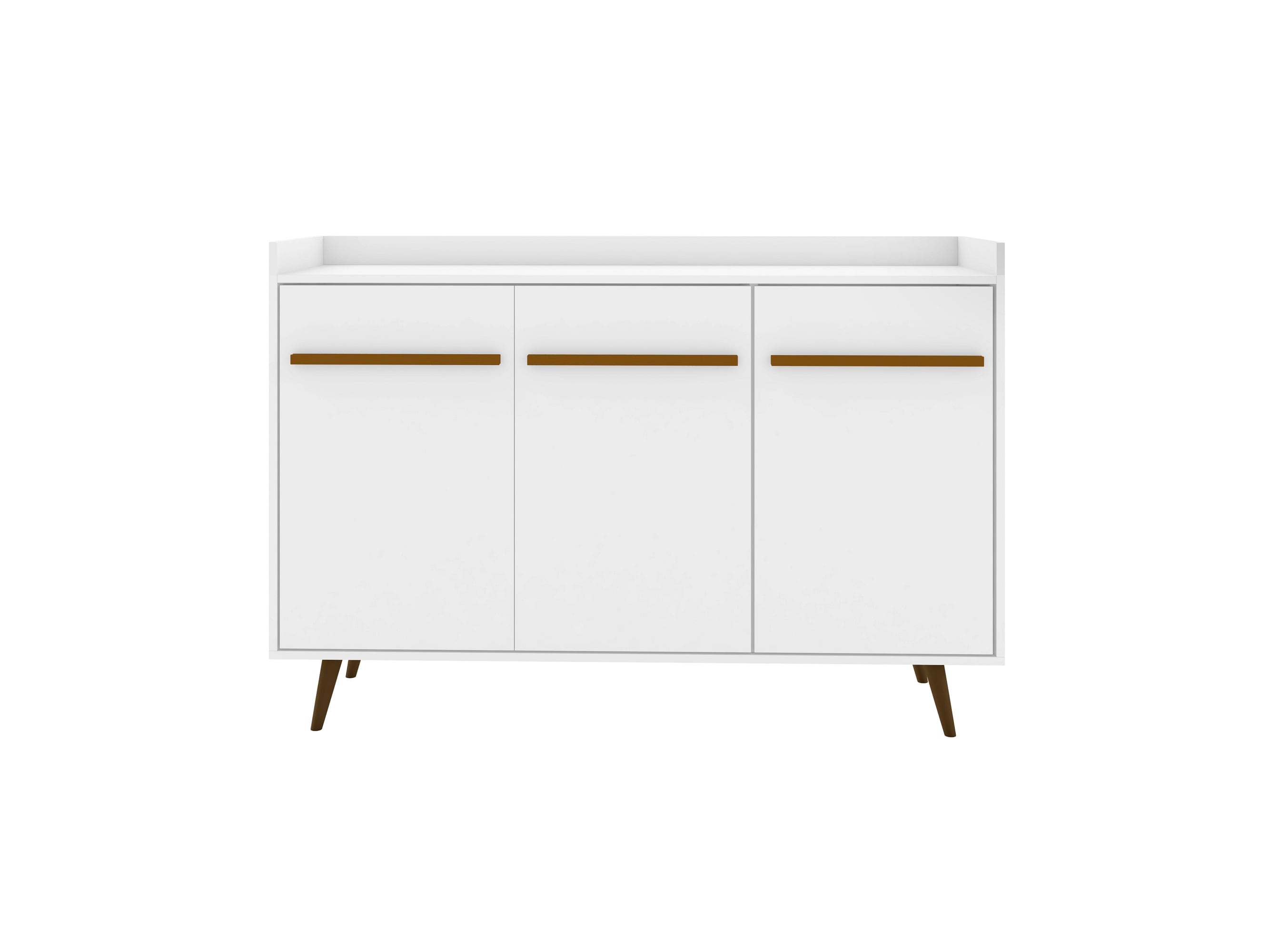 Manhattan Comfort 230BMC6 Bradley Contemporary/Modern White Sideboard