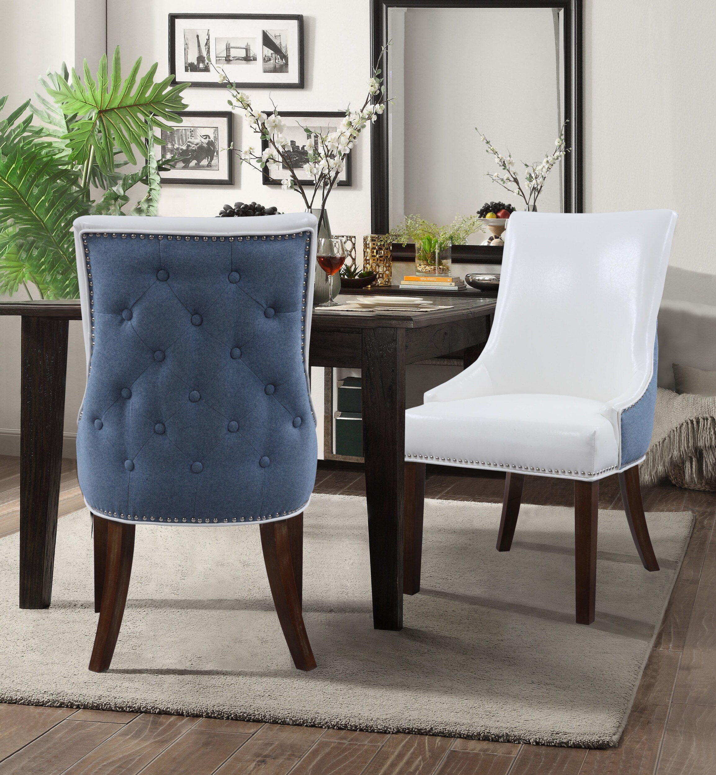 Chic Home Design FDC2987-LW Dining-Chairs - View #2