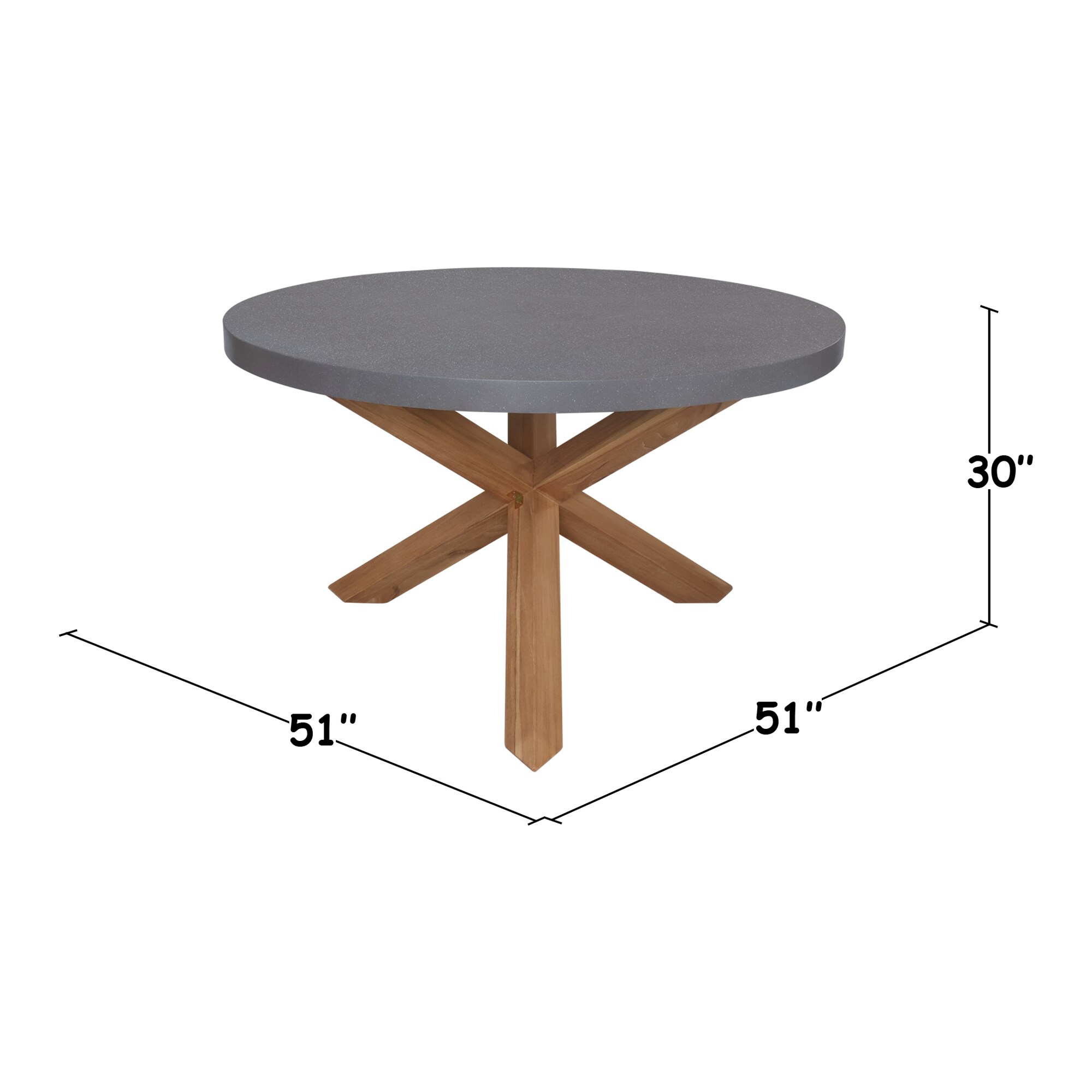 International Concepts KODT-351RT-RB-G Patio-Tables - View #7