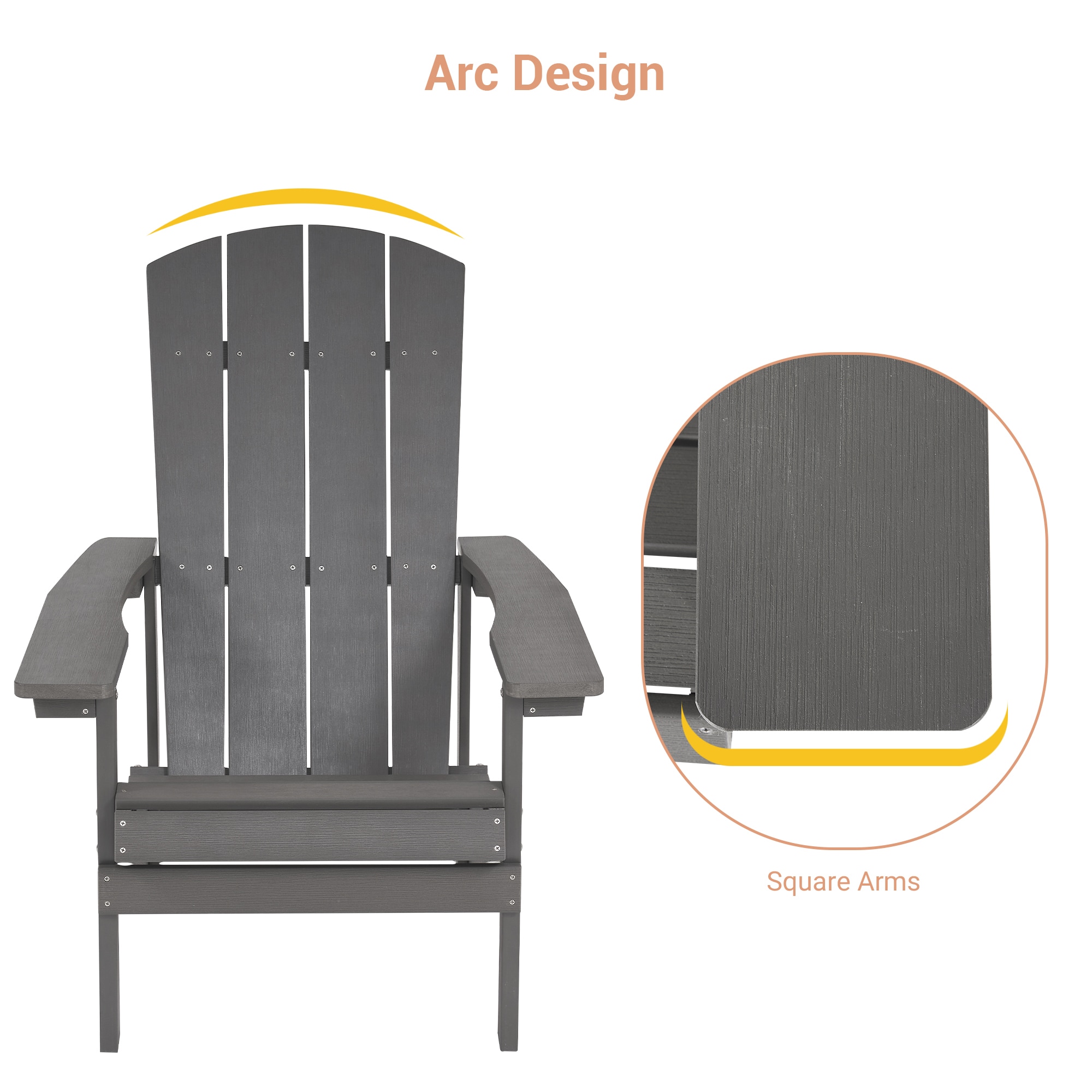 ACEGOSES LW-QW-B3GY-4 Patio-Chairs - View #3