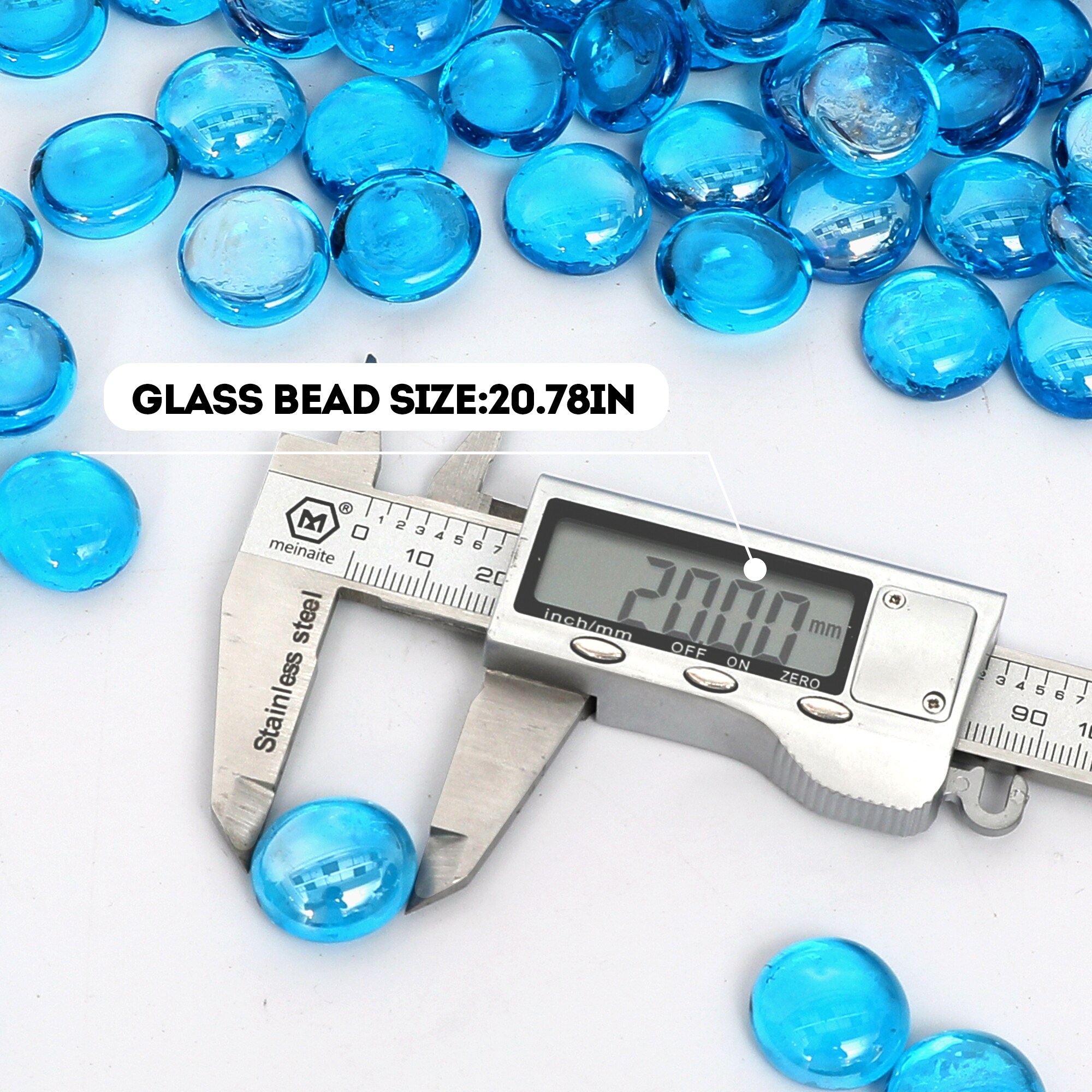 UPHA PL-BLS-BLUE-5 Fire-Glass - View #2
