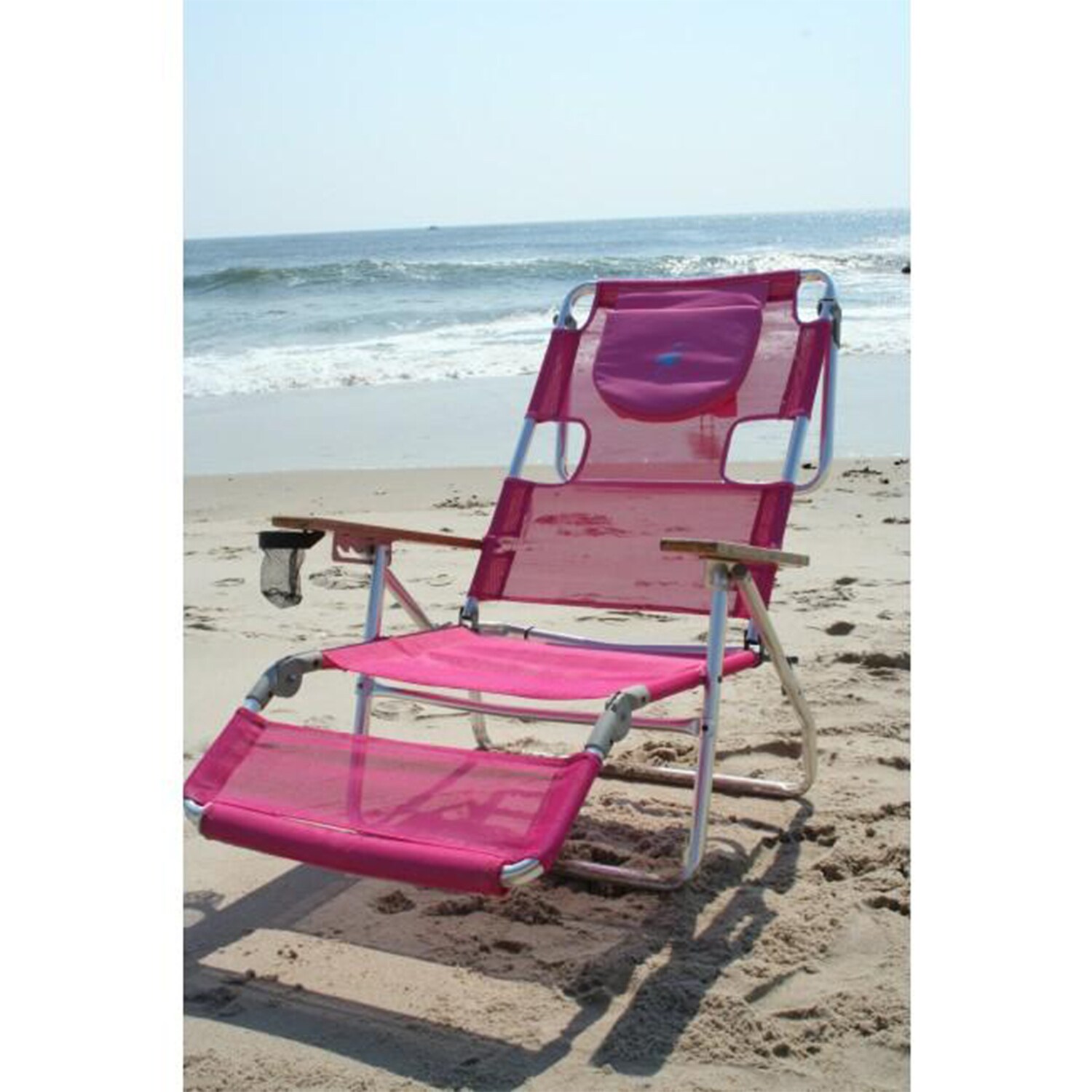 Ostrich 16in altitude 3n1 beach chair & discount lounger