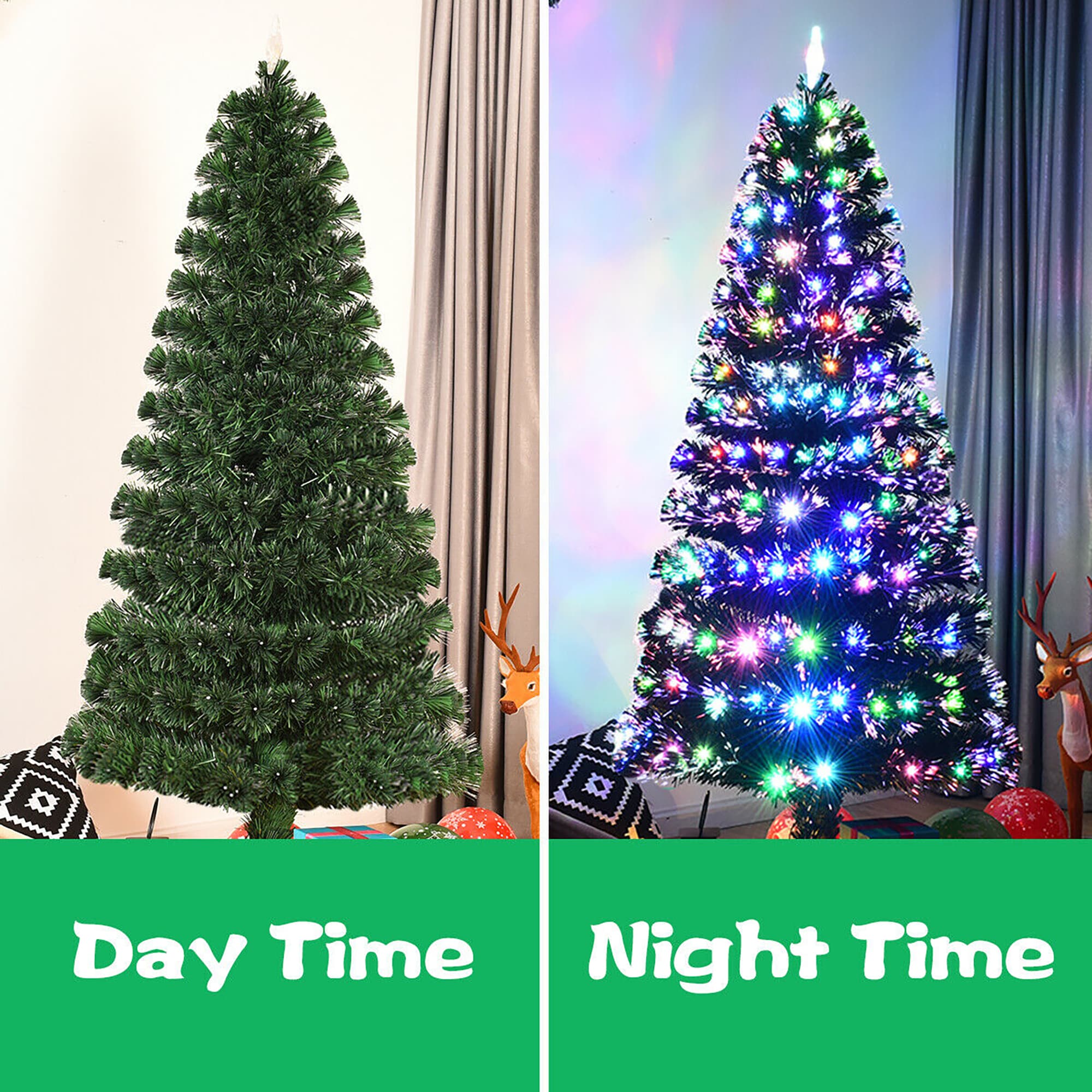 Forclover ALHY-33CM Artificial-Christmas-Trees - View #2