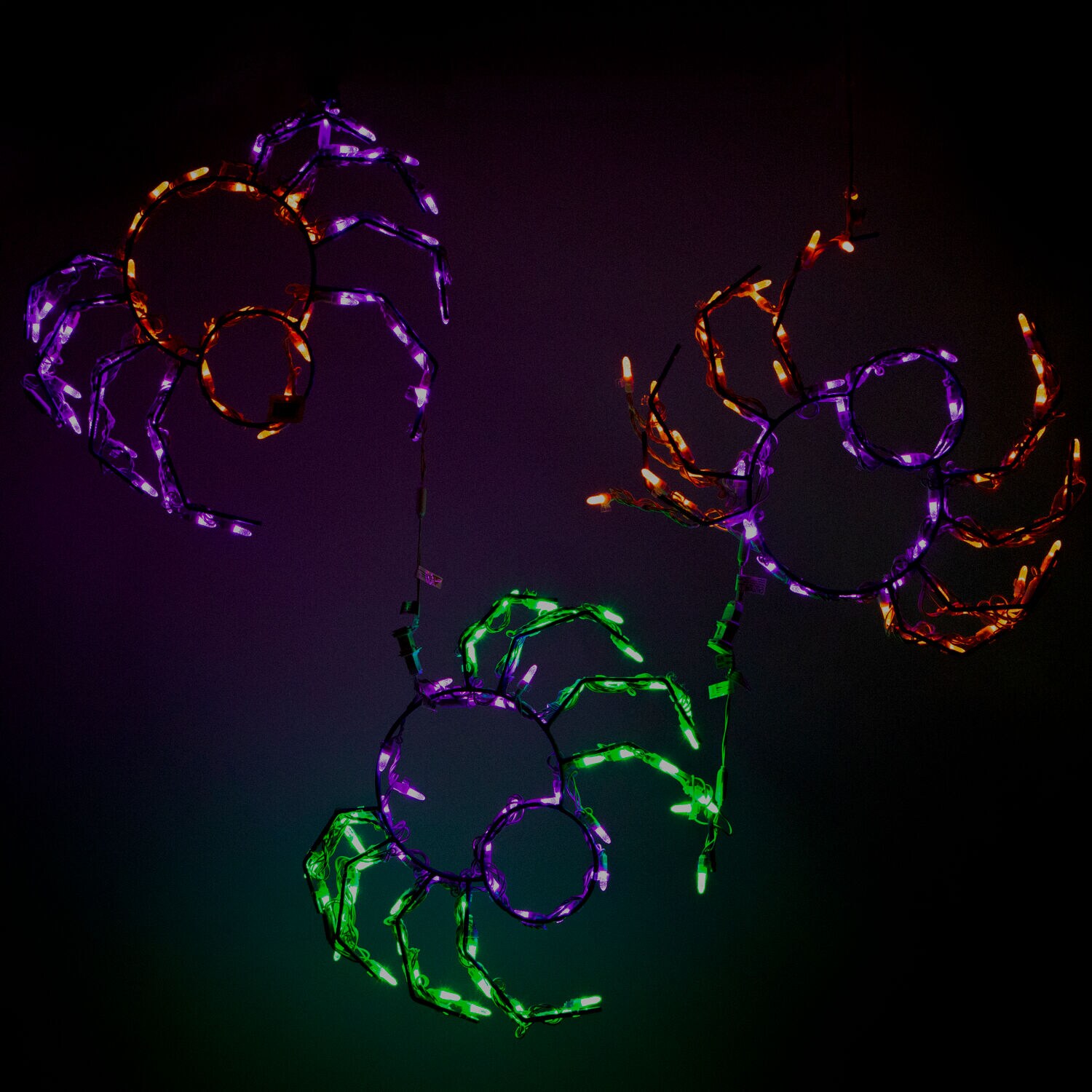 Haunted Hill Farm FFHELED020-SPD0-MLT Halloween-String-Lights - View #11