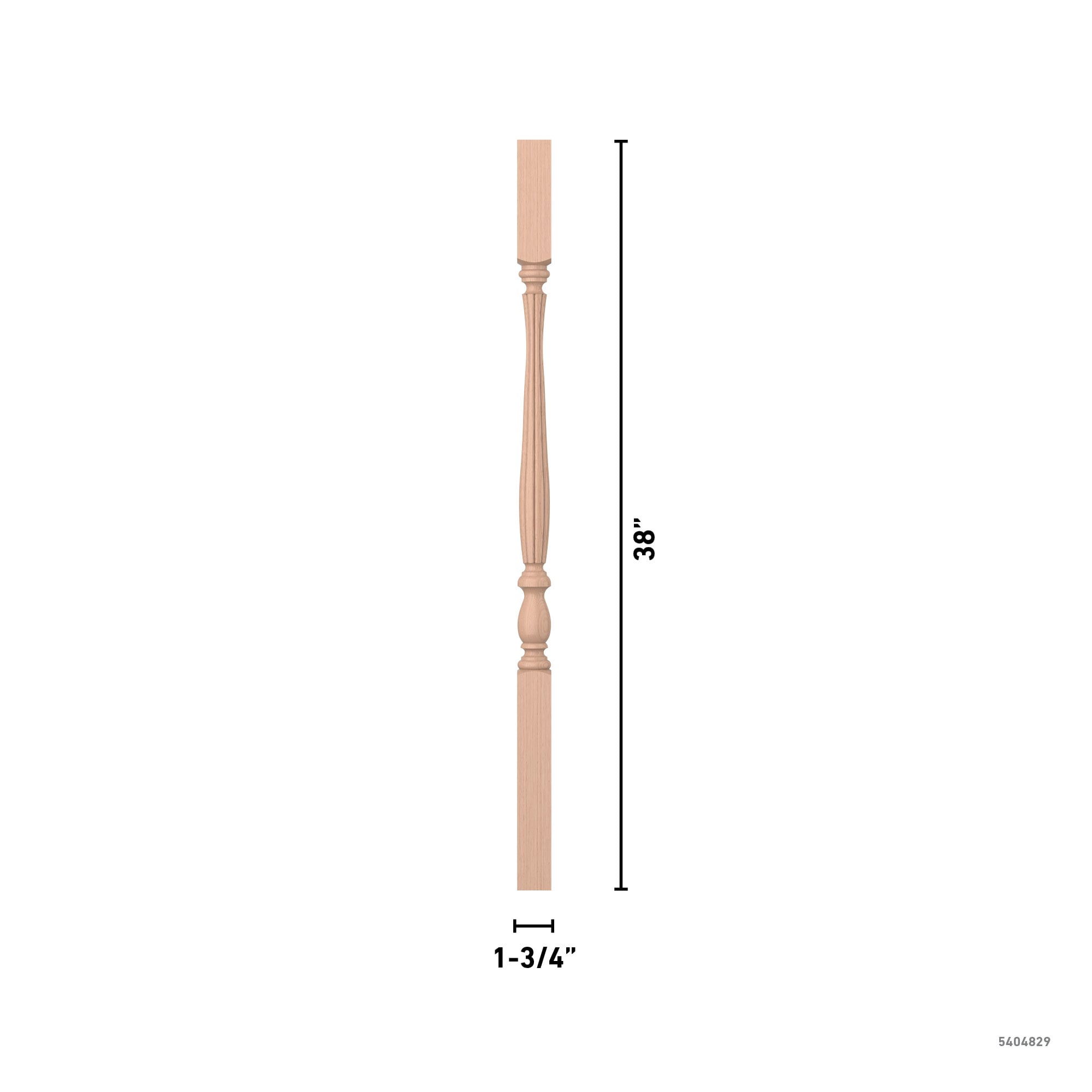 L.J. Smith Stair Systems LJB-2905-HM 38 Interior-Stairpart-Balusters - View #4