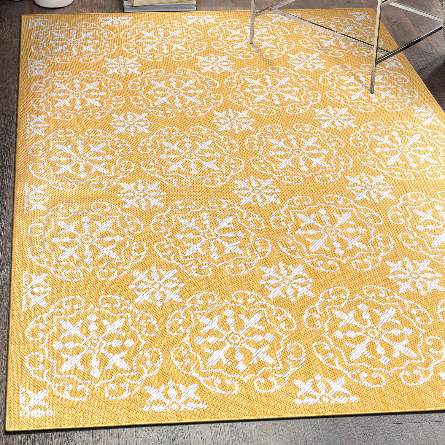 World Rug Gallery 119YELLOW5X7 rugs - View #9