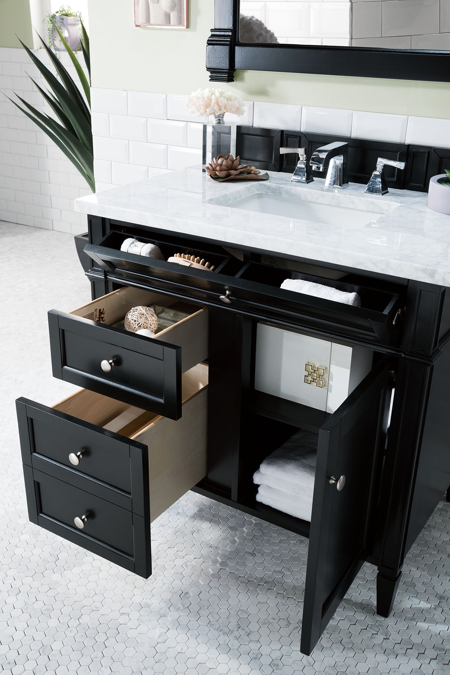 James Martin Vanities 650-V36-BKO-3CAR Bath-Vanity-Combo - View #3