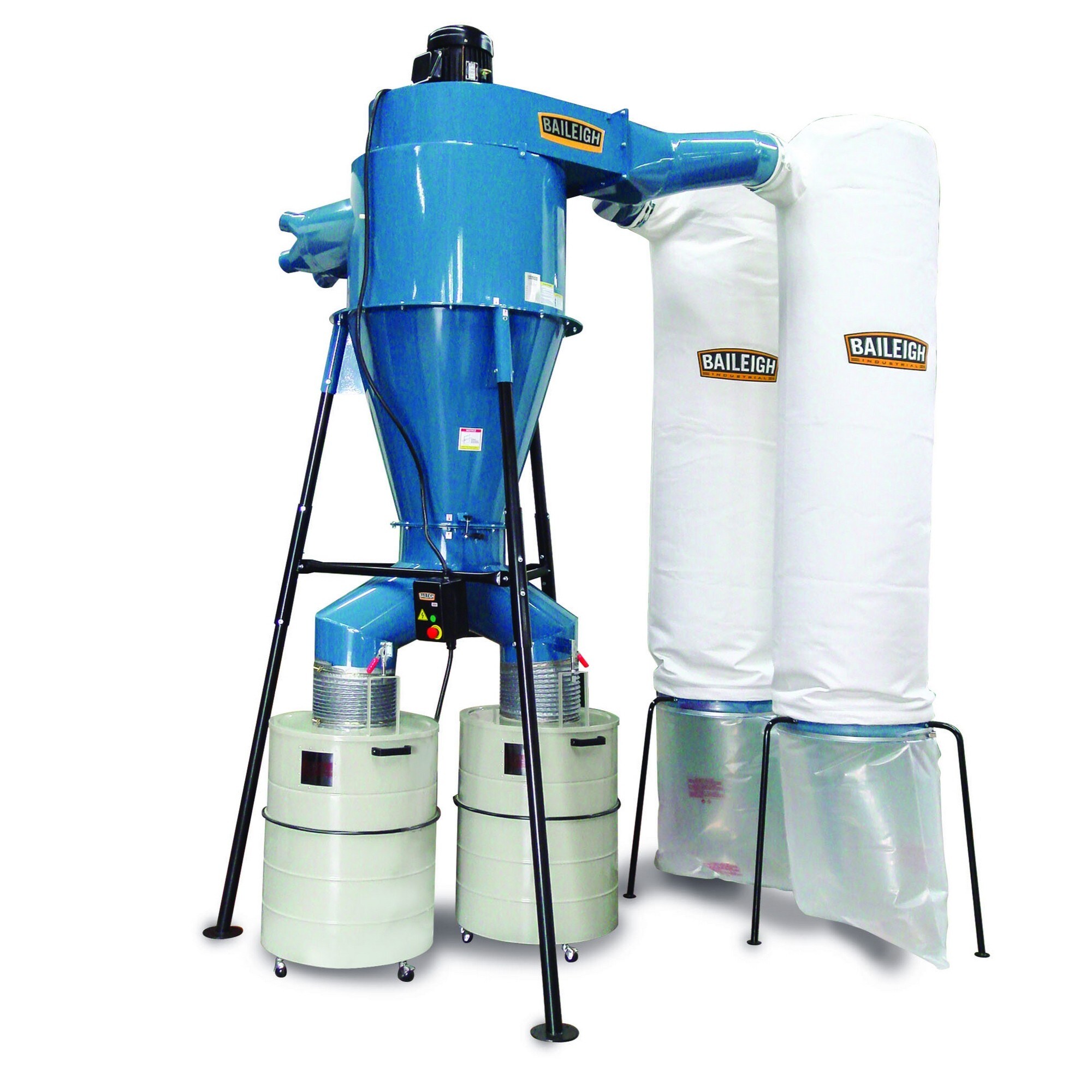 Baileigh Industrial 1014517 Dust Collector Dry Dust Collector with Polyester Filter