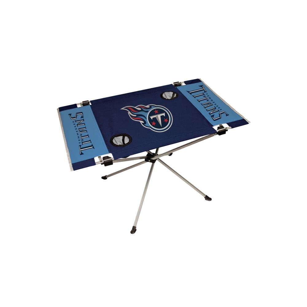 Rawlings Tennessee Titans Polyester Multi-color Folding Tailgate Table Chair  in the Beach & Camping Chairs department at