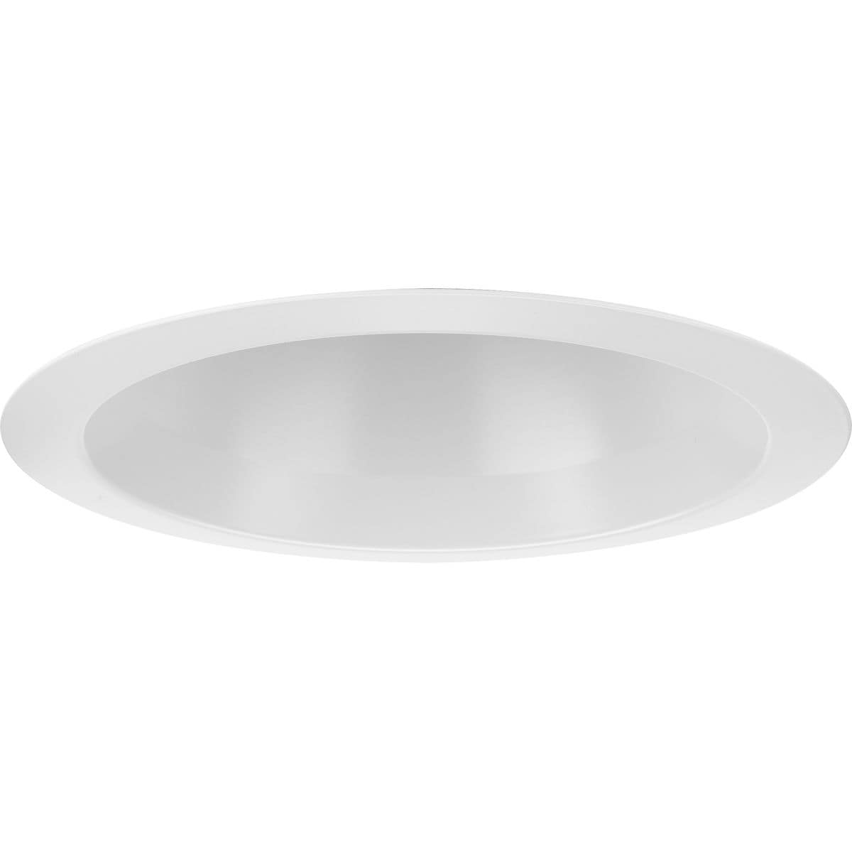 Progress Lighting P806001-028 6" Recessed Trim 6-in Satin White Open Recessed Light Trim