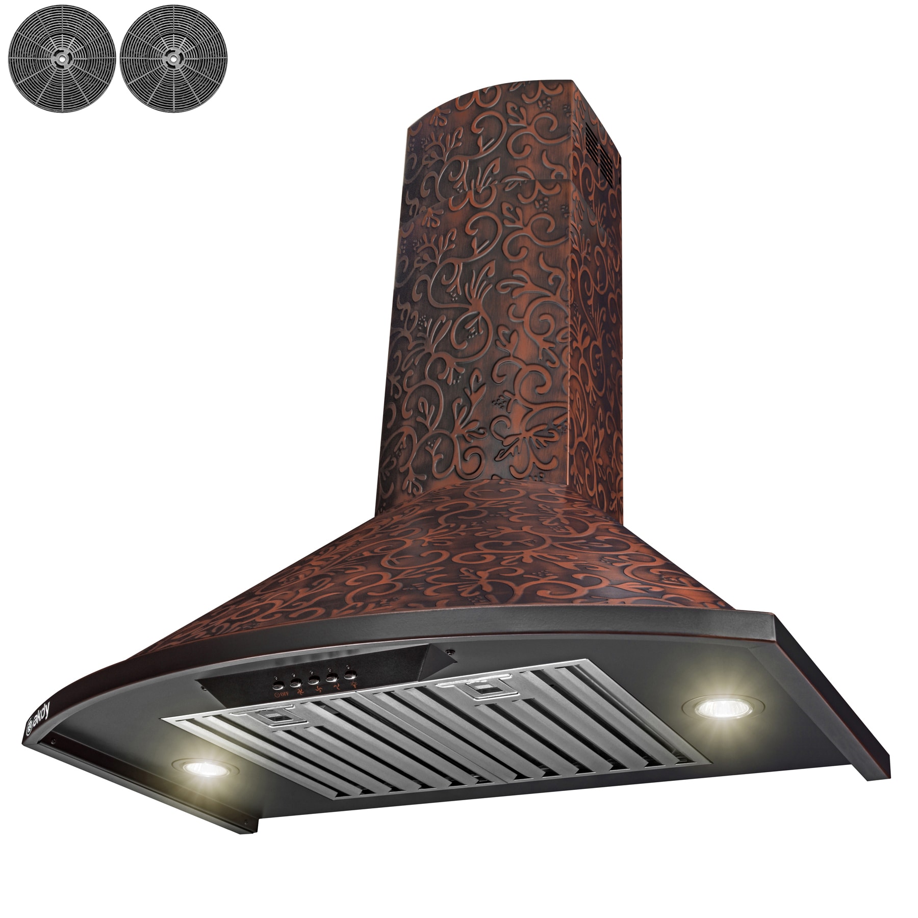 AKDY RH0400CFL Wall-Mounted-Range-Hoods - View #6