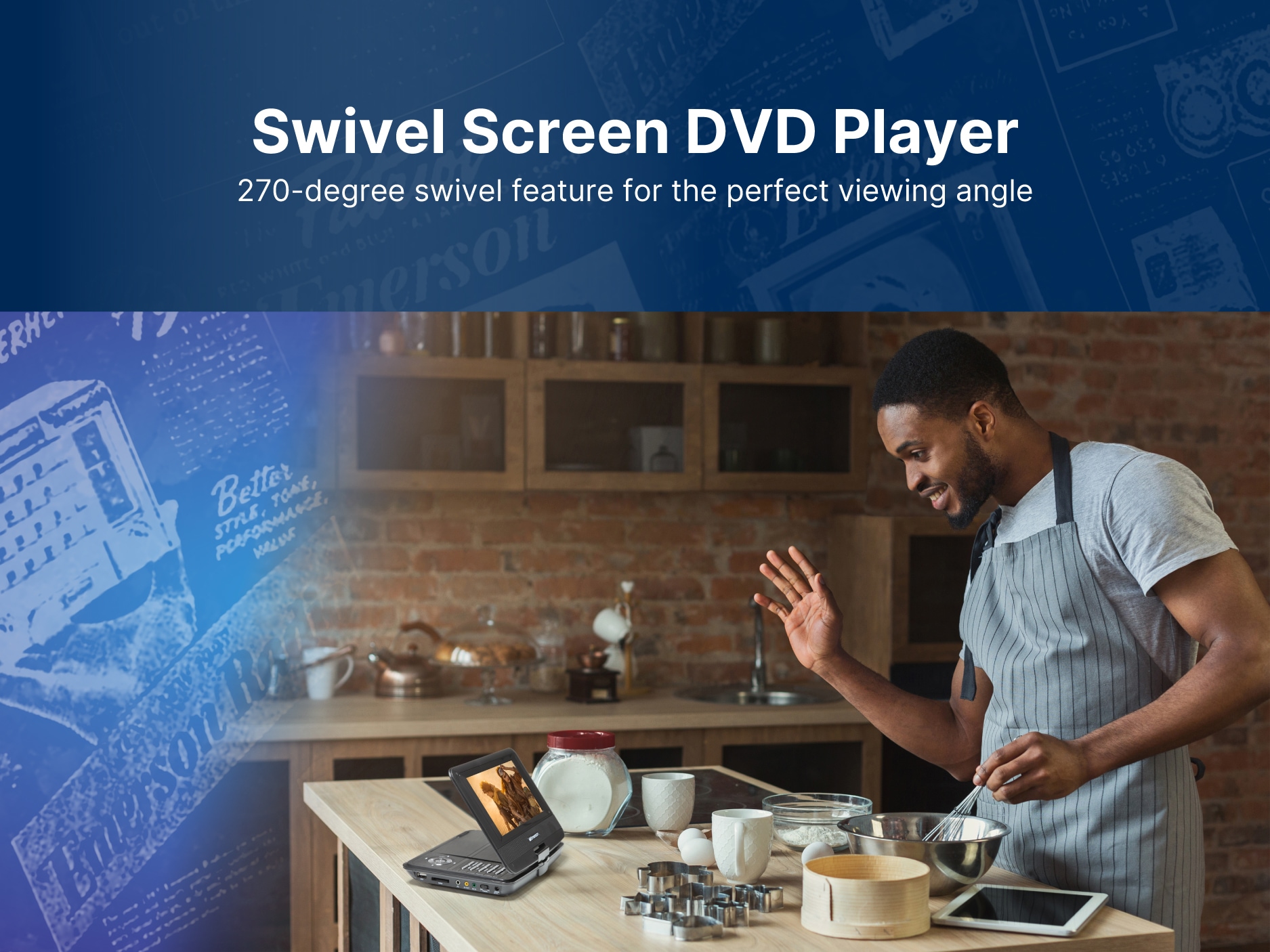 Emerson EPD-7001 Blu-Ray-Players - View #4