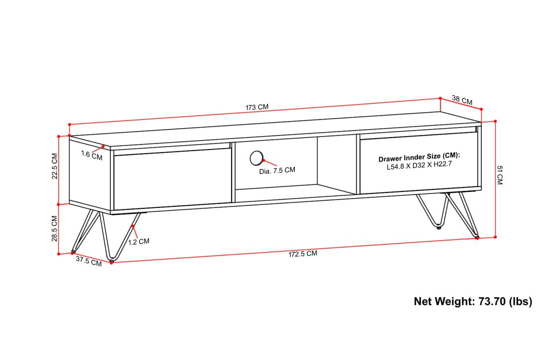 Simpli Home AXCHUN-68 Tv-Stands - View #8