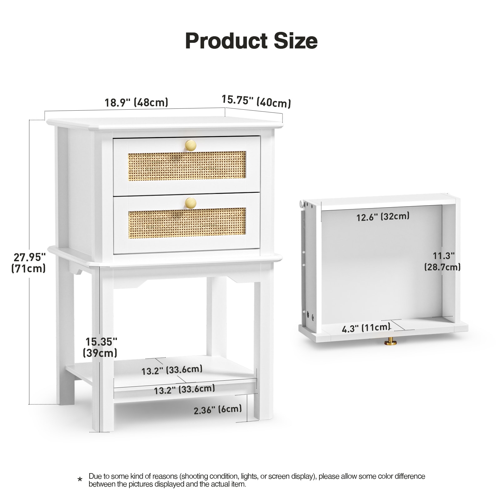 Delarpo GN002 nightstands - View #5
