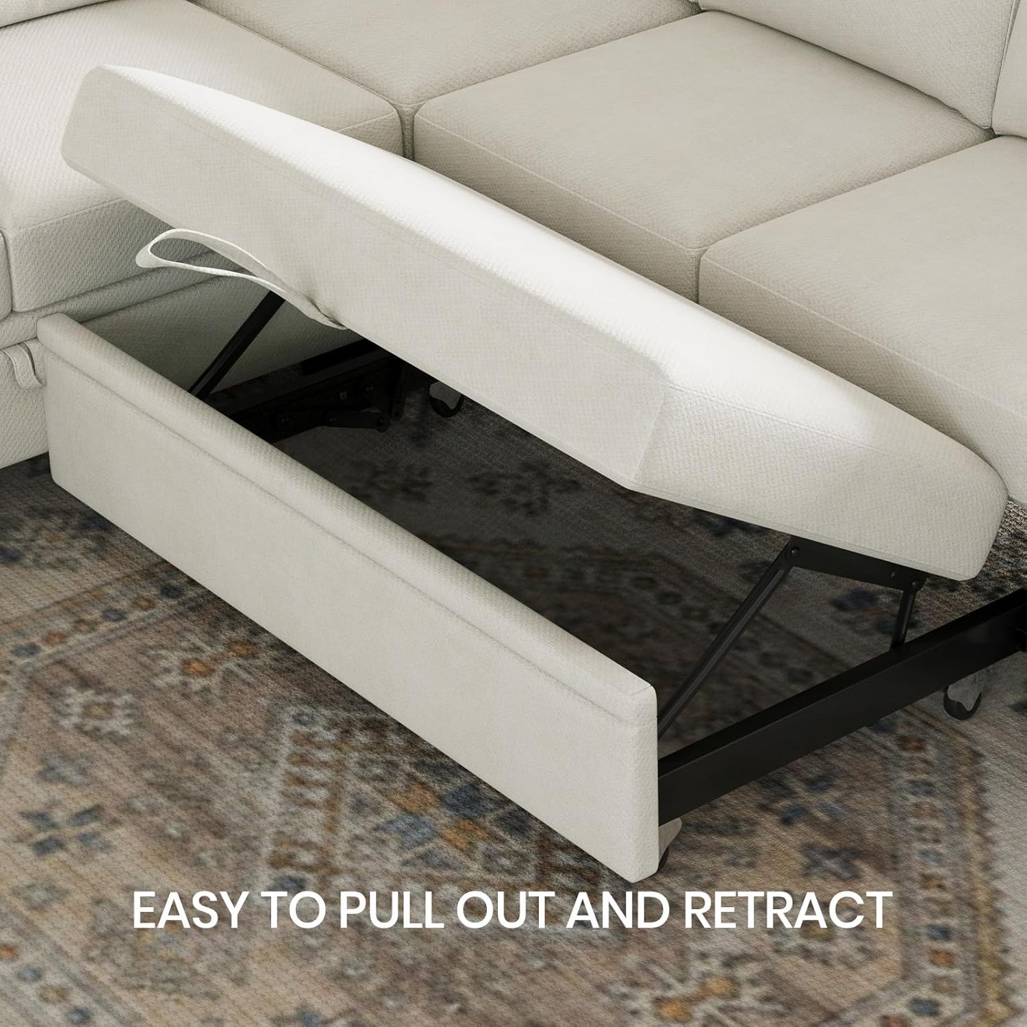 Belffin BF098-AG-WHITE futons - View #5
