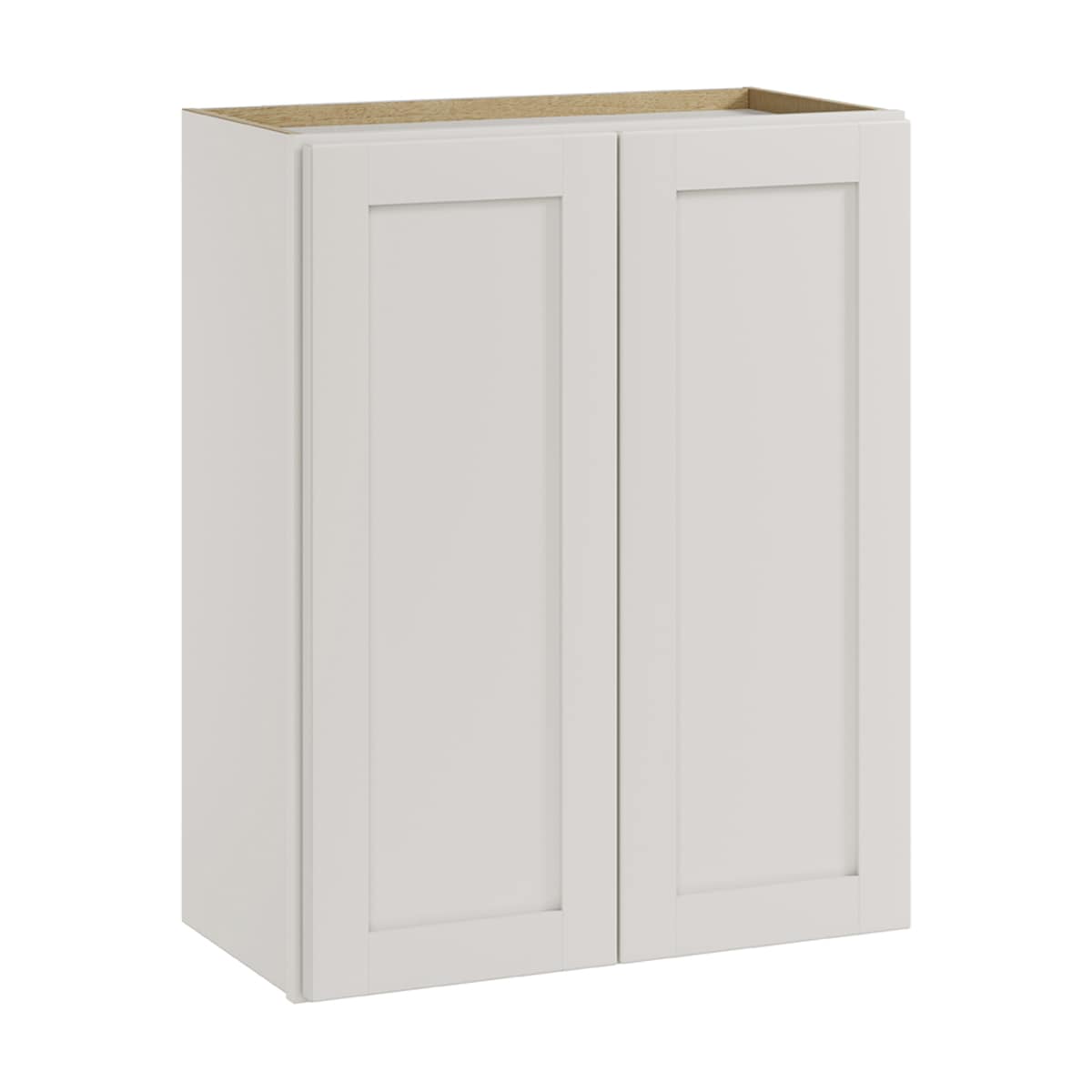 Whalen CLICK-IT LWSCLICK-29G Windsor Lane 24-in W x 30-in H x 12-in D Light Gray Birch Wall Ready to assemble Plywood Cabinet (Raised Panel Shaker)