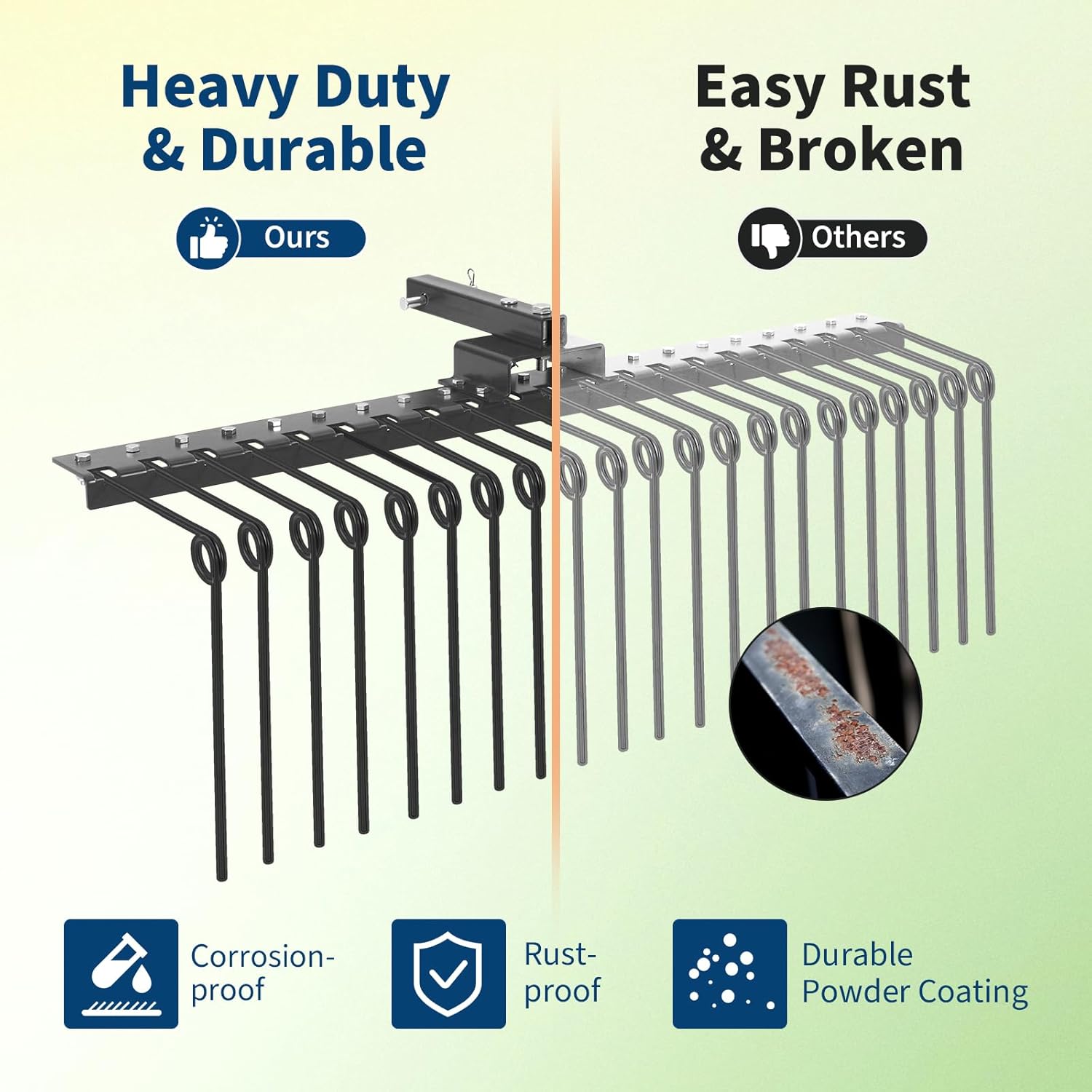 Garvee 827283755768 Garden-Rakes - View #3