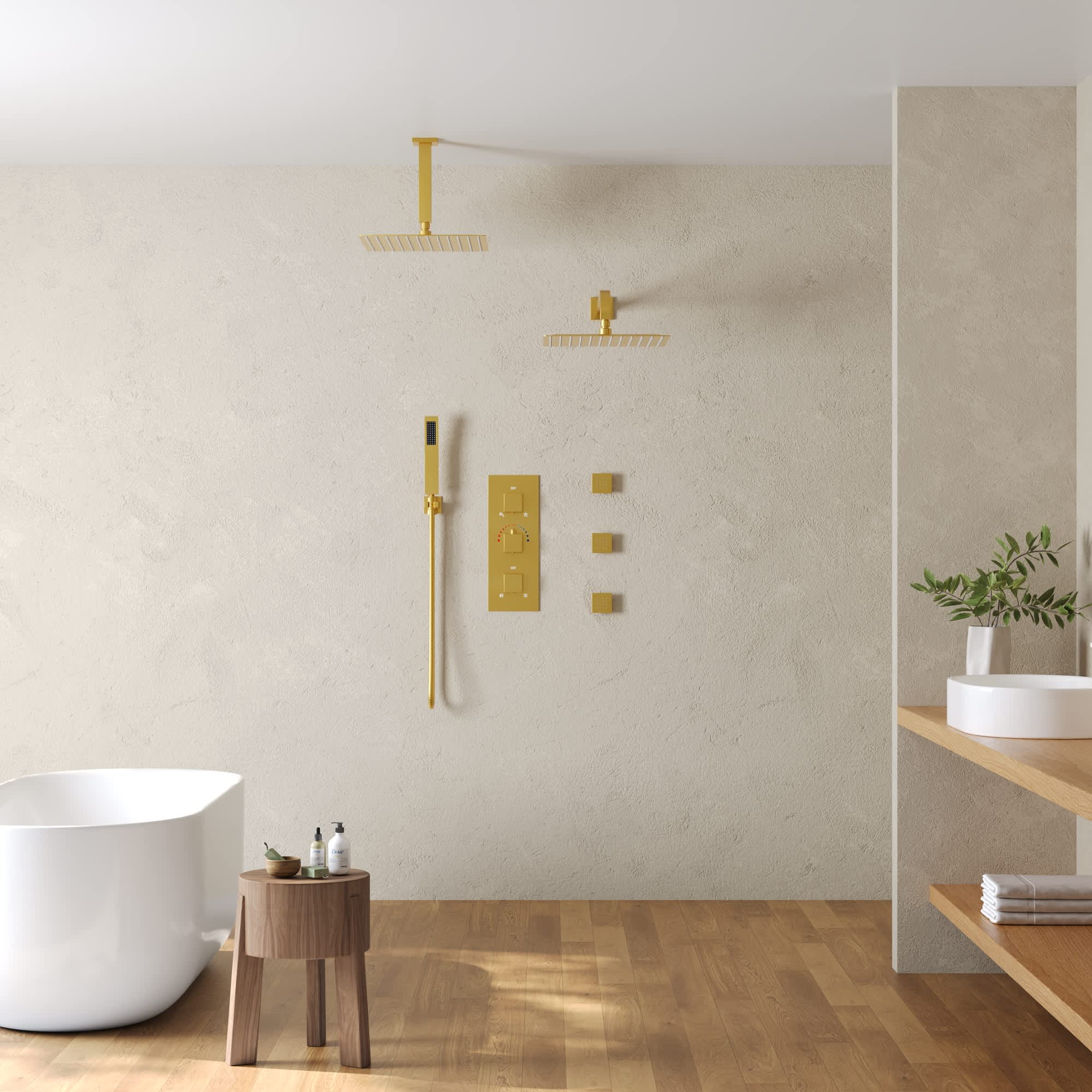 EVERSTEIN SFS-1070-GD12 Tub-Shower-Faucets - View #15