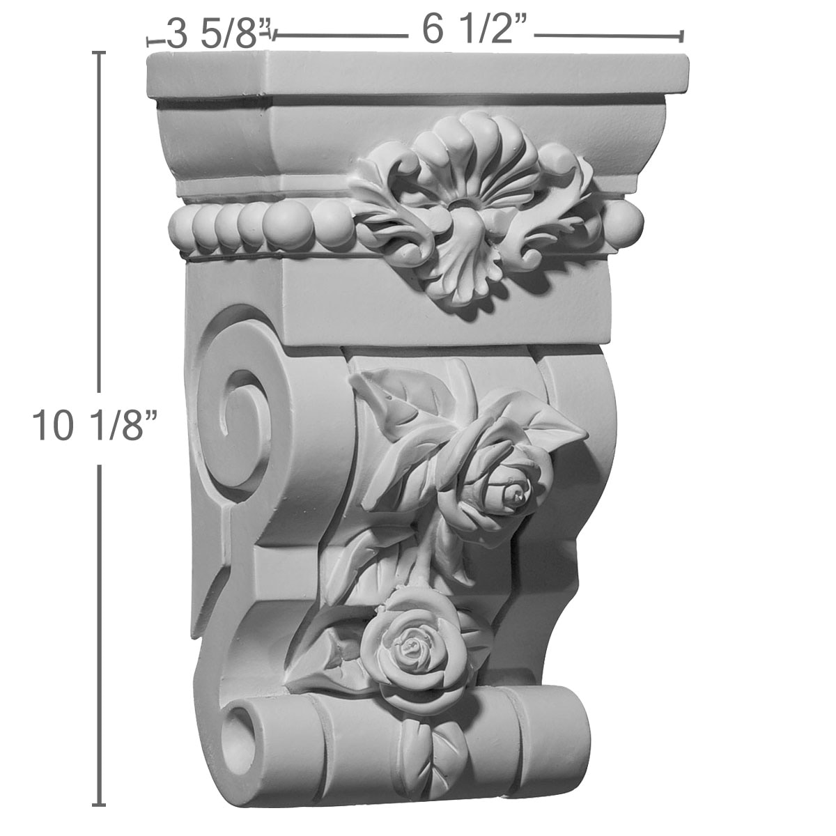 Ekena Millwork COR06X03X10RO corbels - View #2