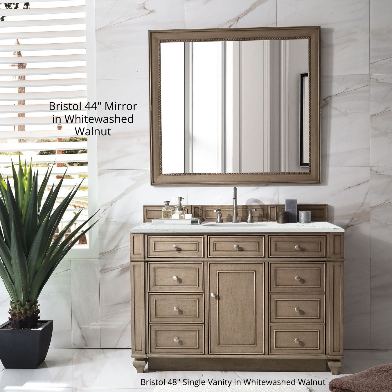 James Martin Vanities 157M44WW Framed-Bath-Mirrors - View #4