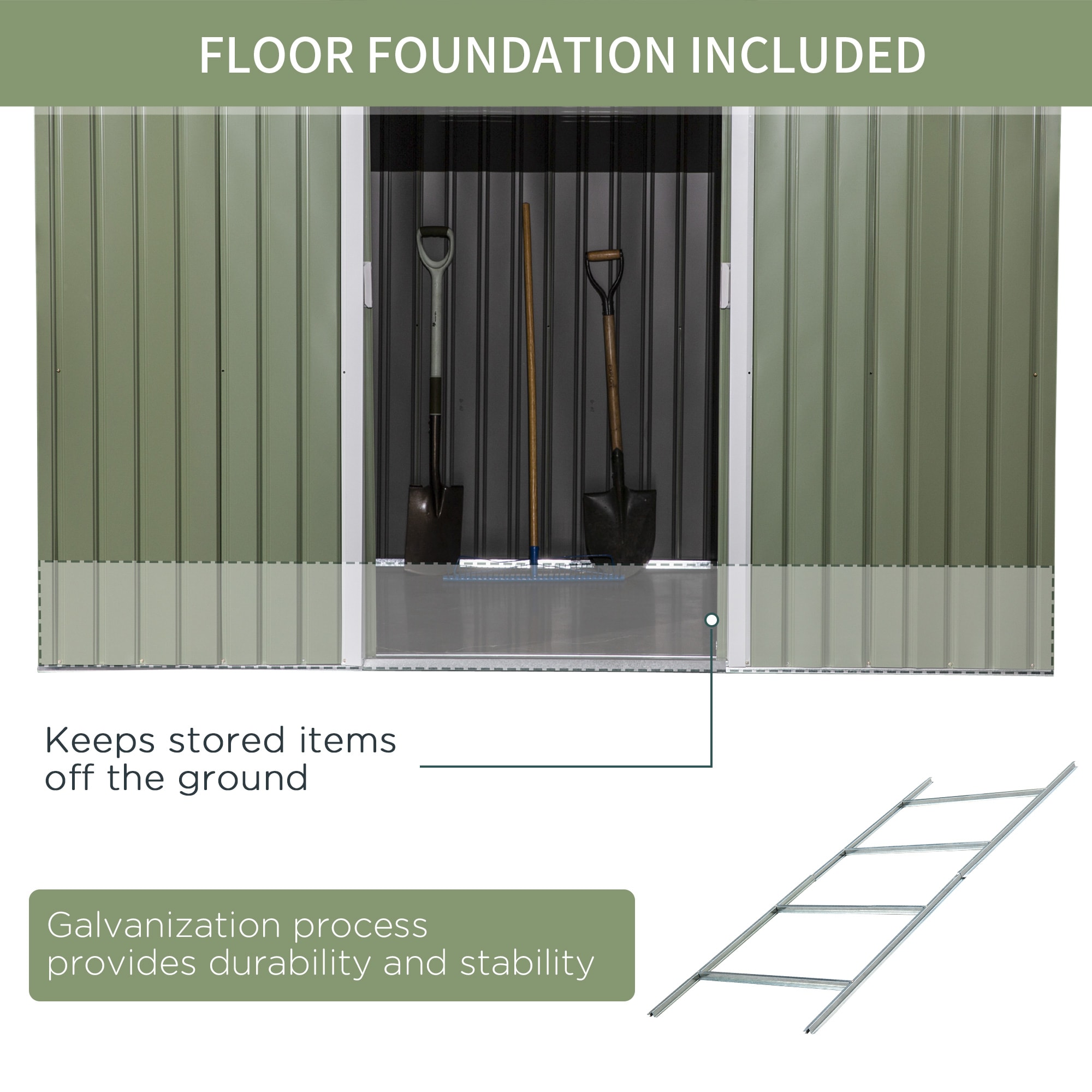 Flynama J-V-859S00001 Metal-Storage-Buildings-Sheds - View #5