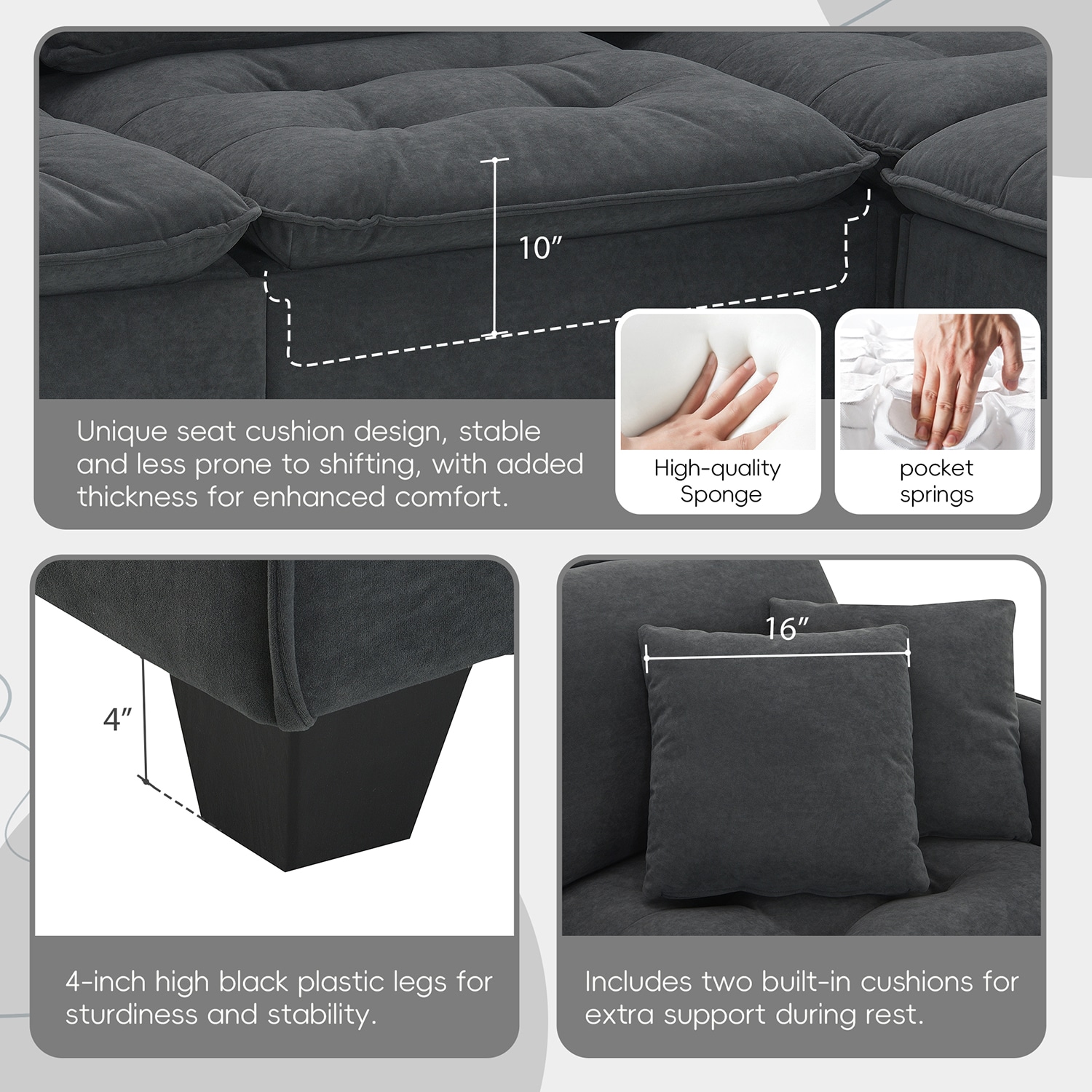GZMR GZ-GN3199A Sofas-Loveseats - View #9