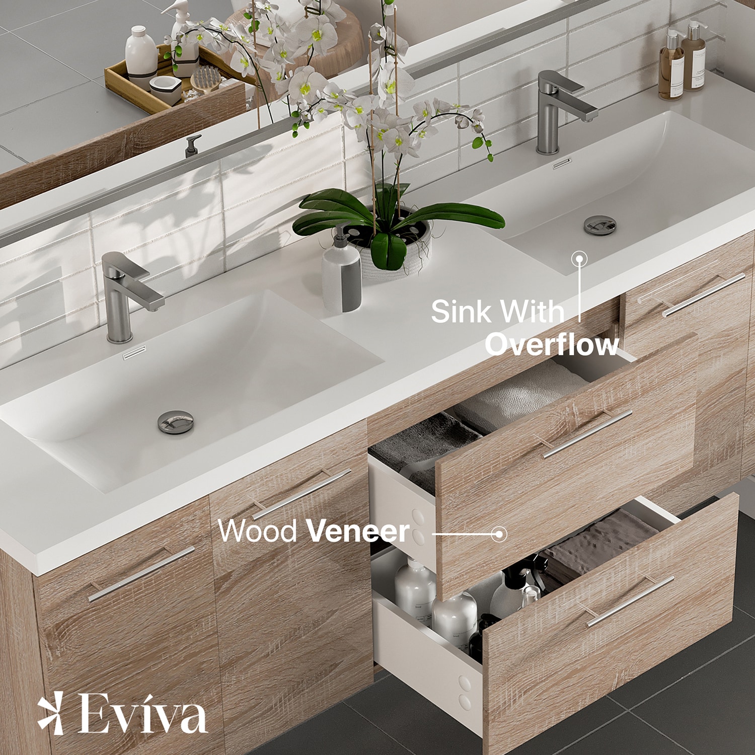 Eviva EVVN404-72WHOK Bath-Vanity-Combo - View #4
