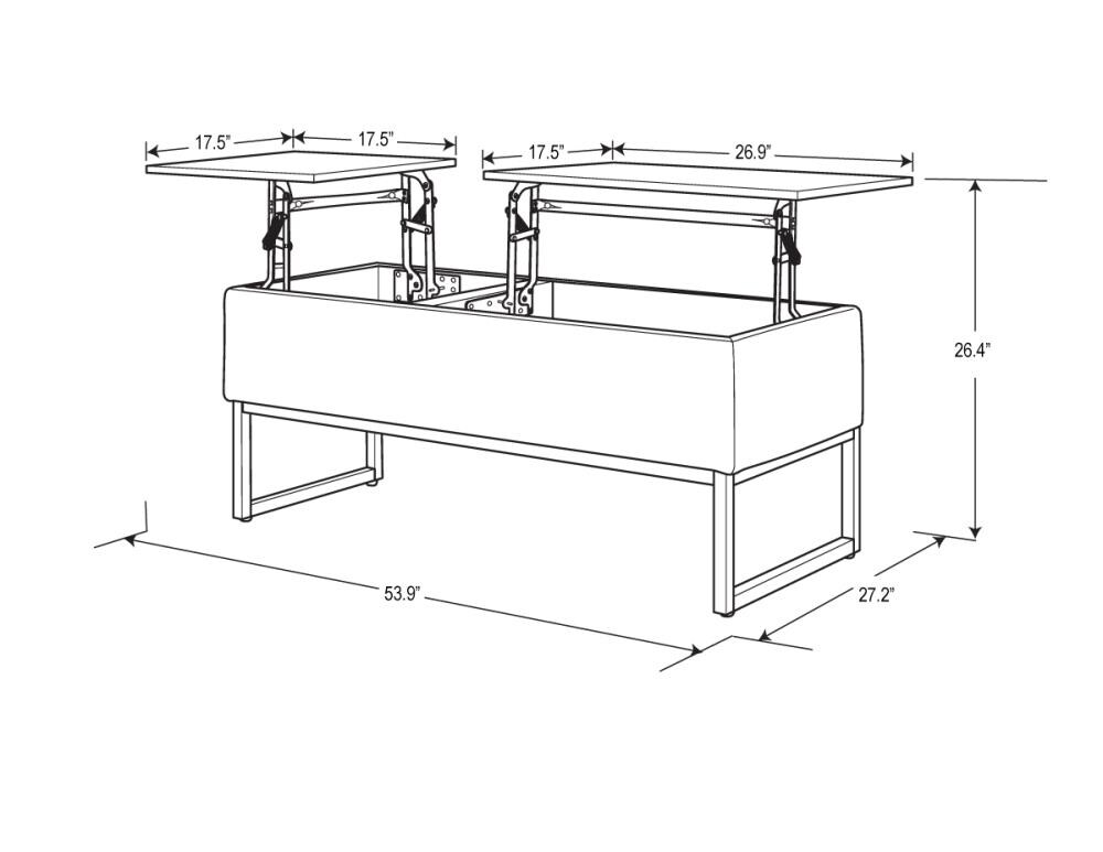 Lifestyle Solutions LSSI427BEG Coffee-Tables - View #7