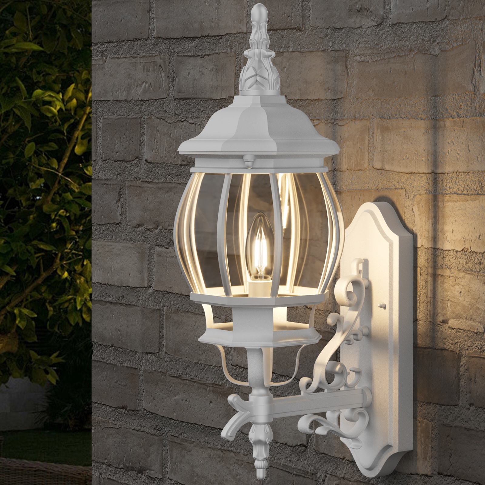 LamQee 06FTL0241AWT Outdoor-Wall-Lighting - View #2