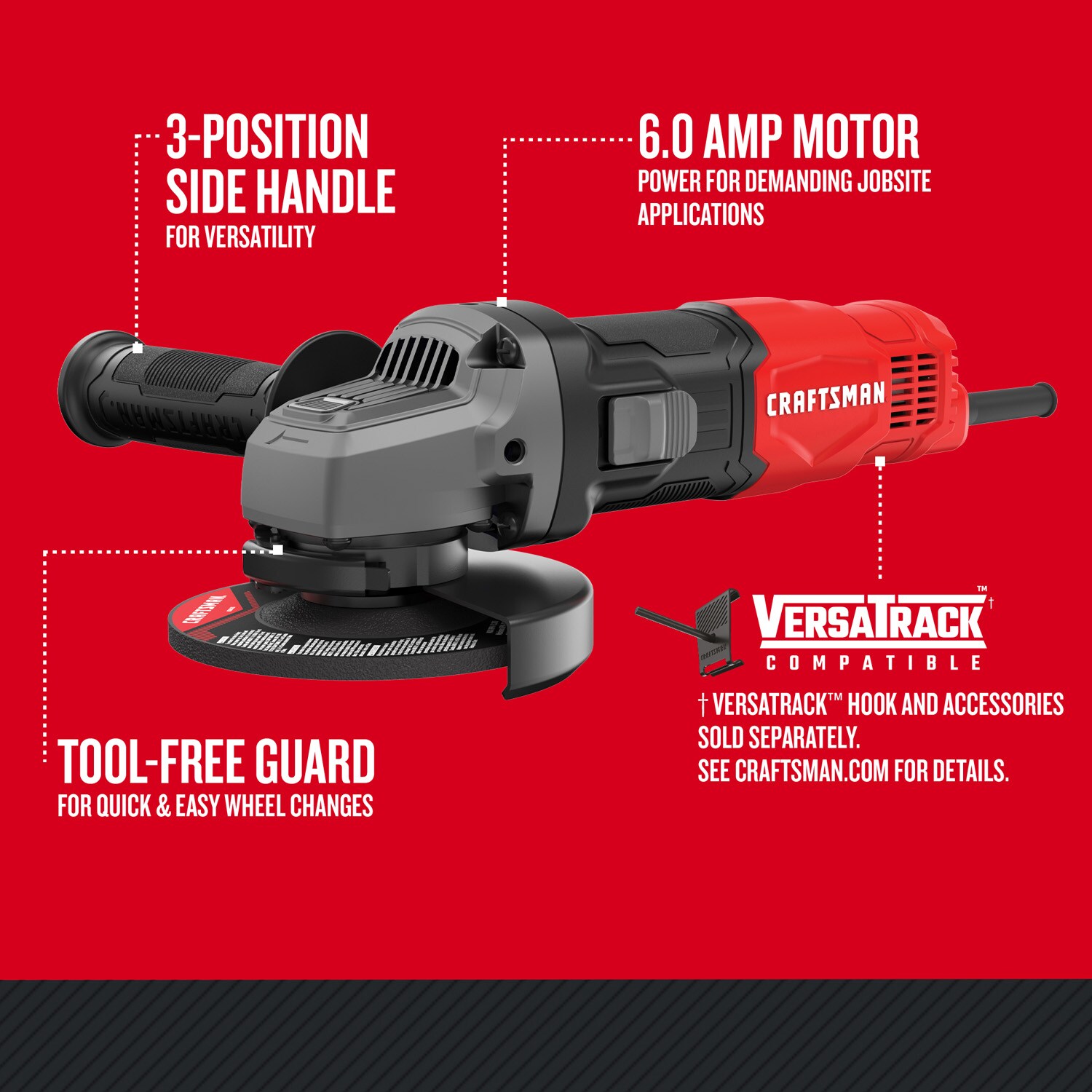 650W Small Angle Grinder (100 mm)