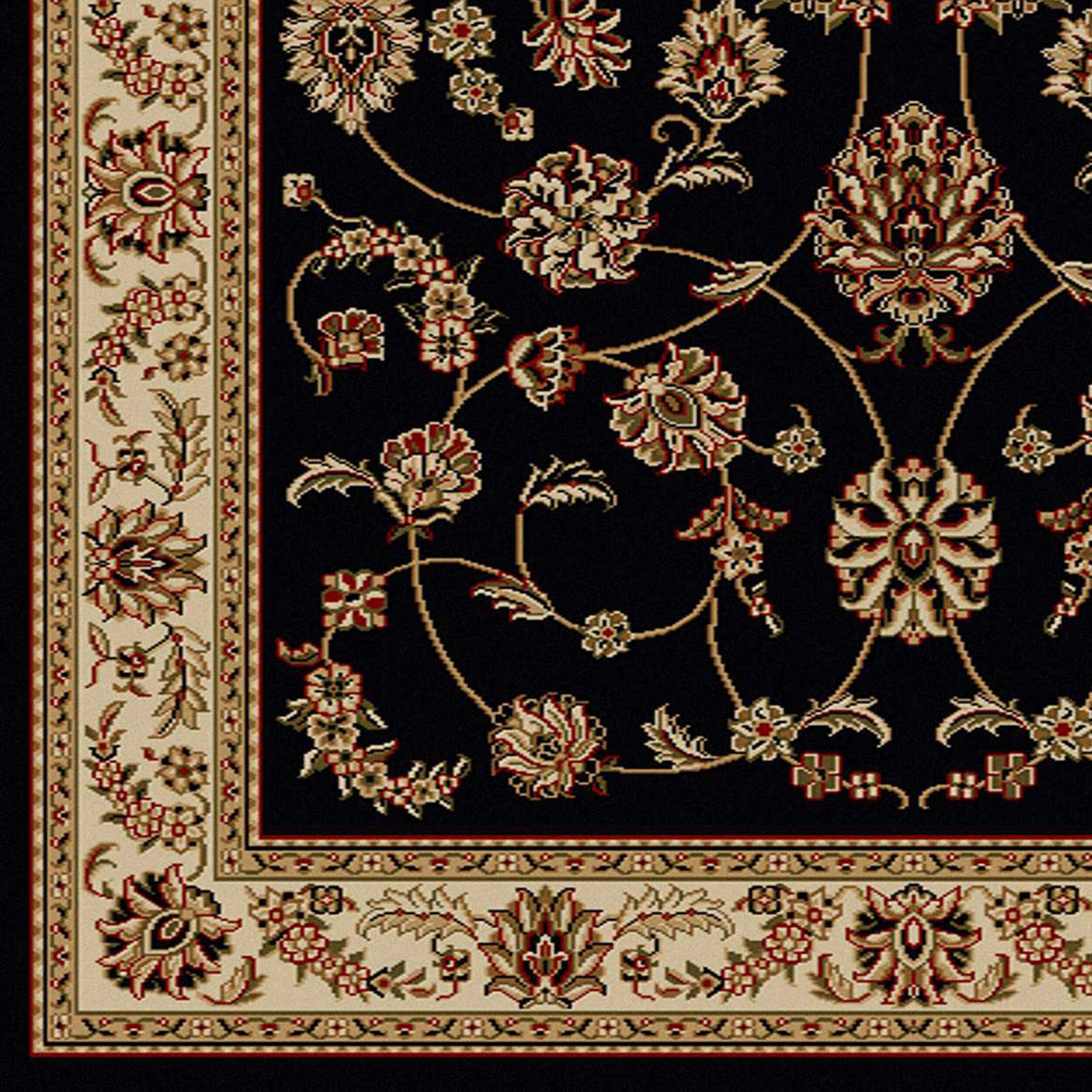 Radici USA 1596/1314/BLACK rugs - View #4