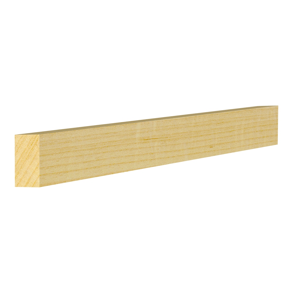 Reliabilt 1 In X 2 In X 6 Ft Clear S4s Southern Yellow Pine Board In The Appearance Boards 8493