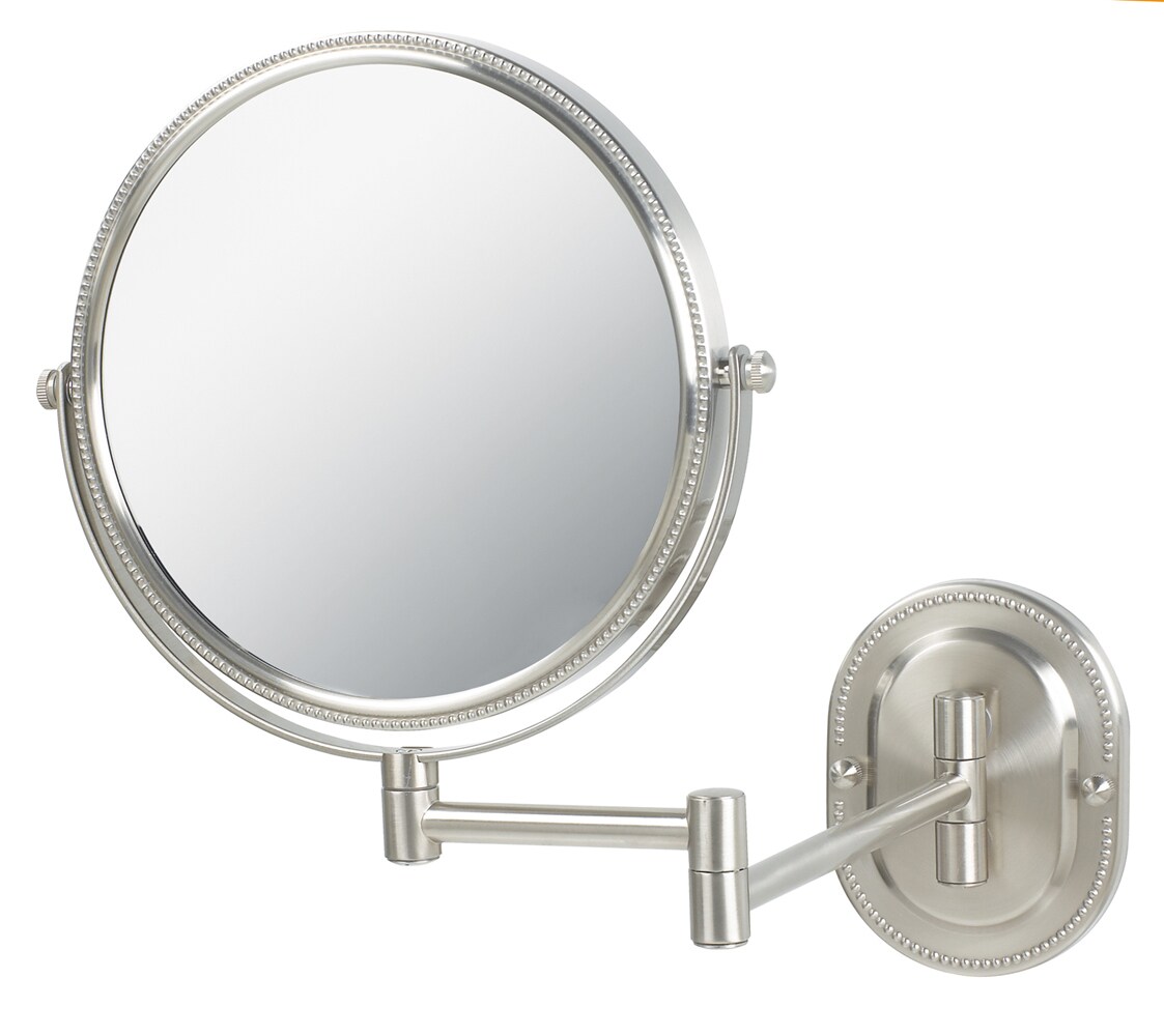 Jerdon Stainless Steel Wall-mounted Vanity Mirror at Lowes.com