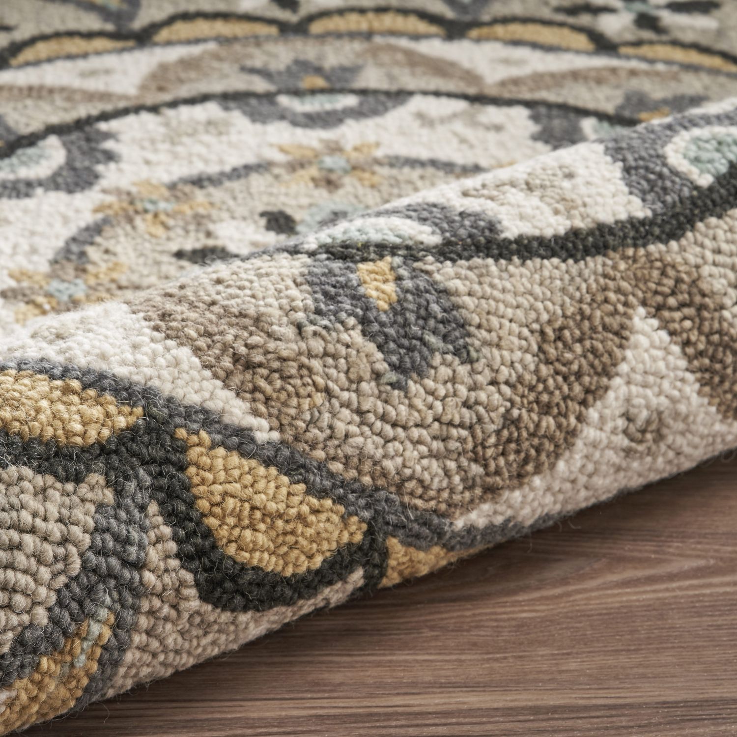 LR Home DAZZL54100IGY60RD rugs - View #7