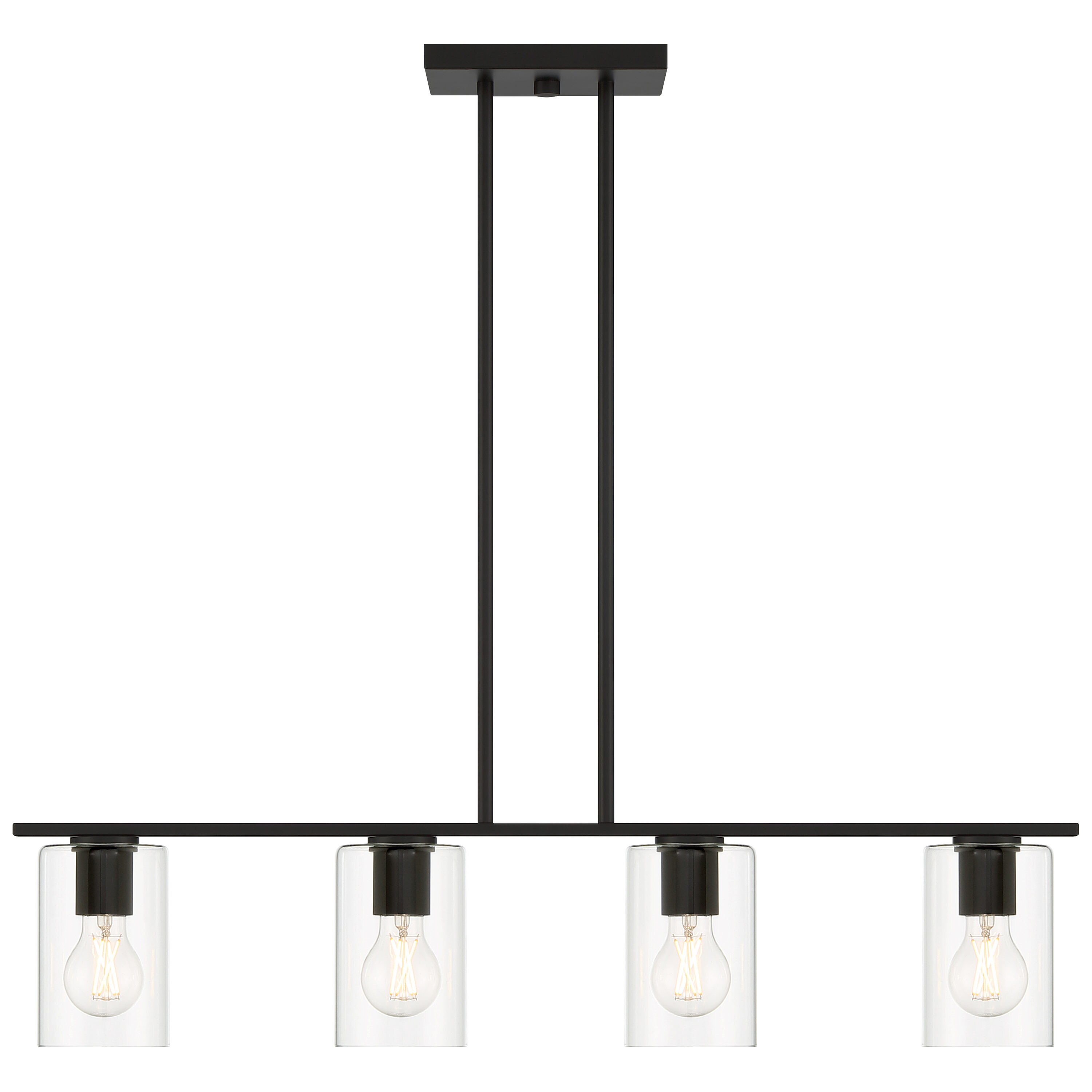 Access Lighting 62586LEDDLP-MBL/CLR Pendant-Lights - View #2