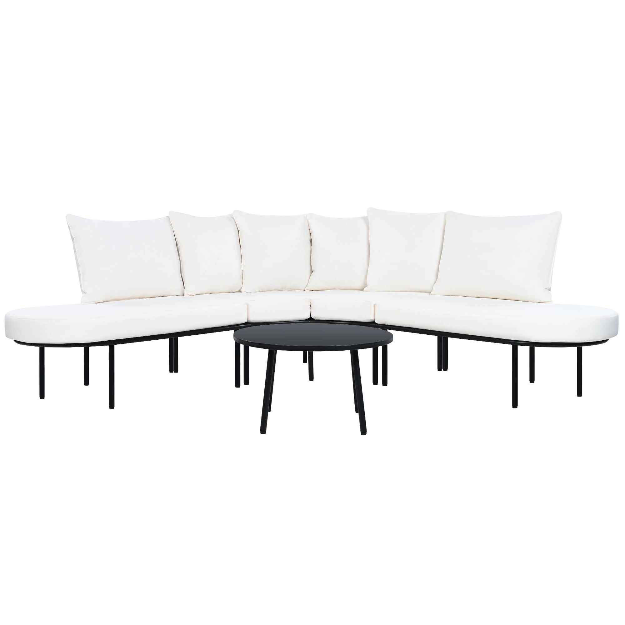 Clihome CNBL-09BLKPRD Patio-Conversation-Sets - View #8