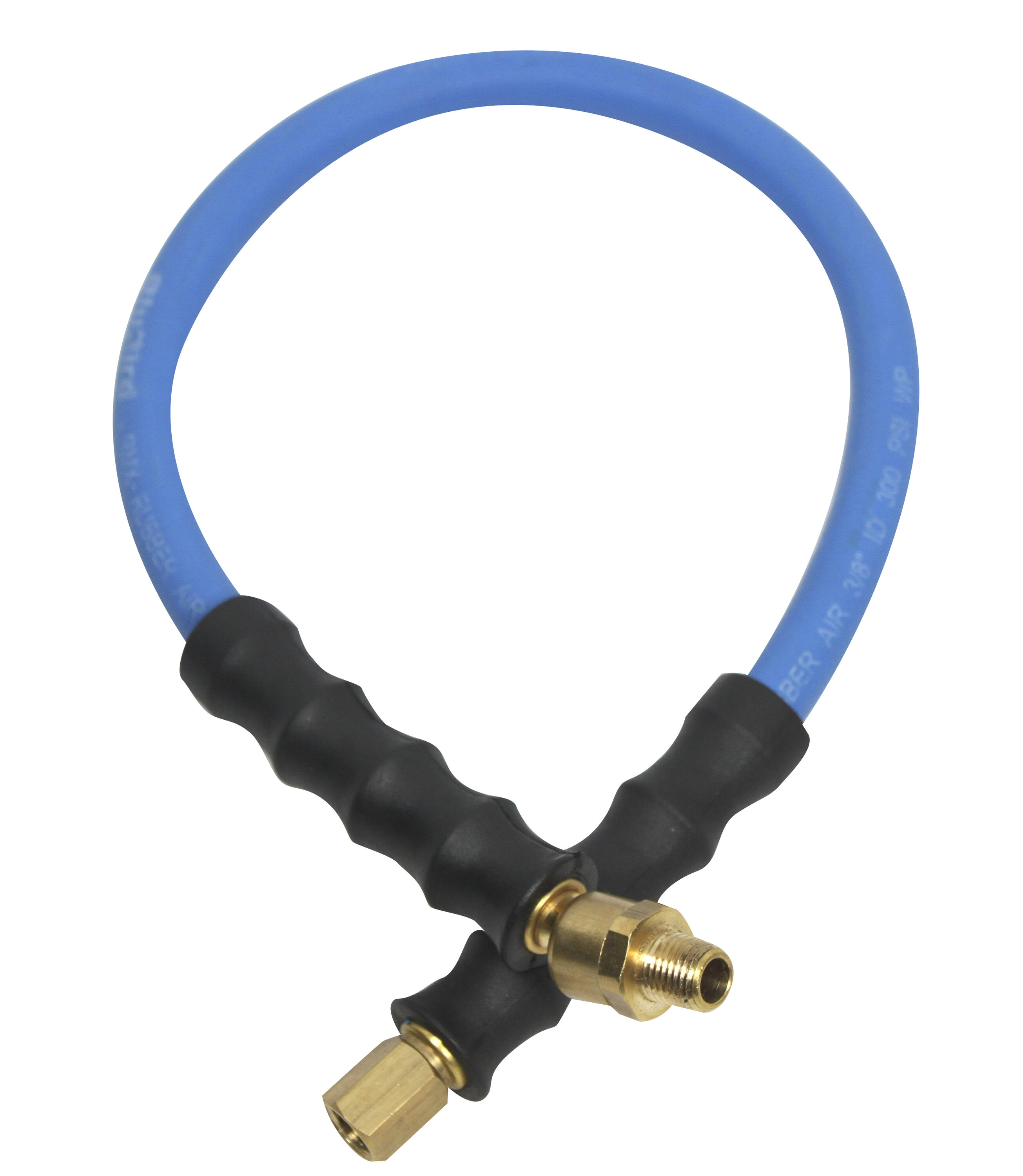 BluBird BBSR3805 3/8-in x 5-ft Premium Rubber Air Hose Whip / Snubber
