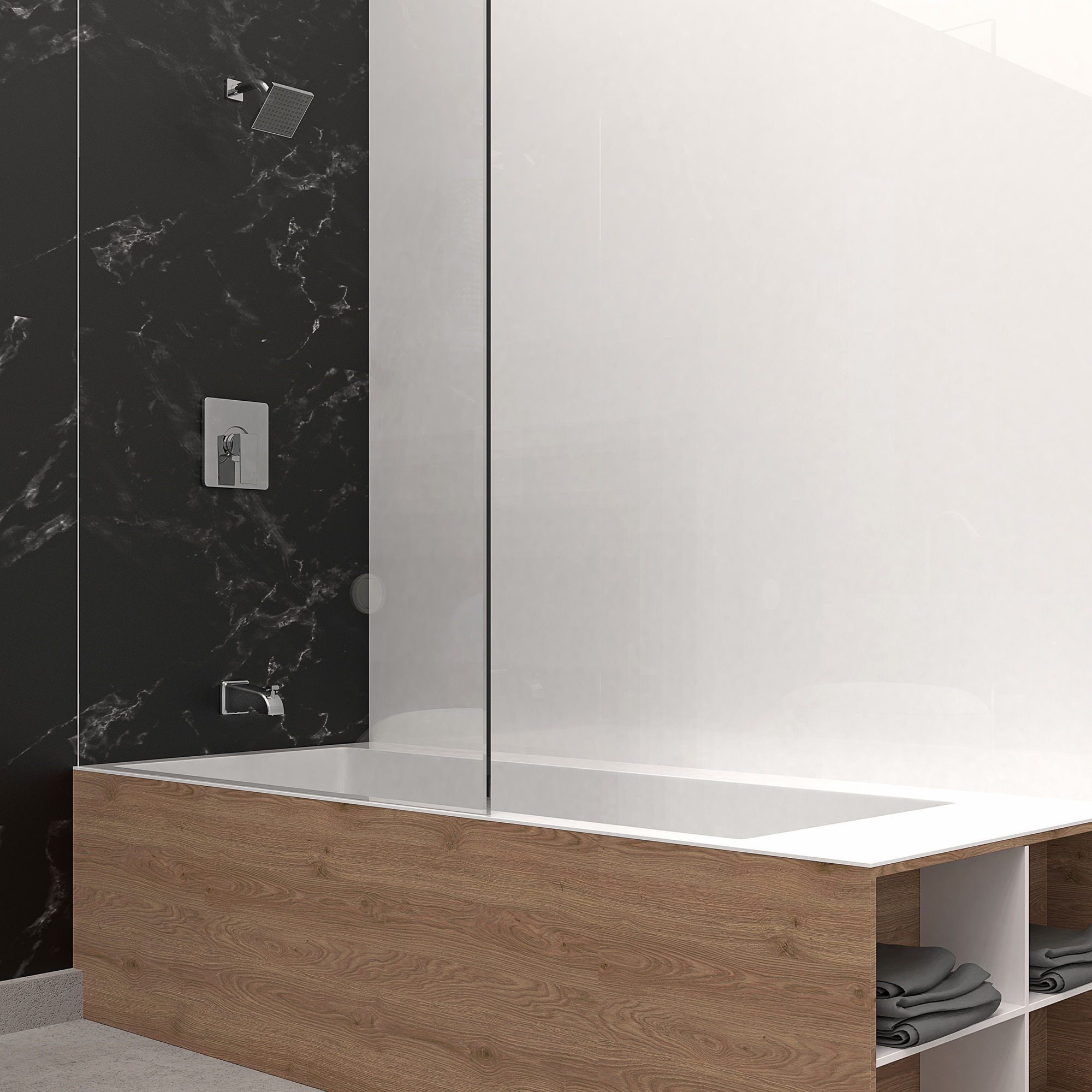 Keeney QUA90CCP Tub-Shower-Faucets - View #4